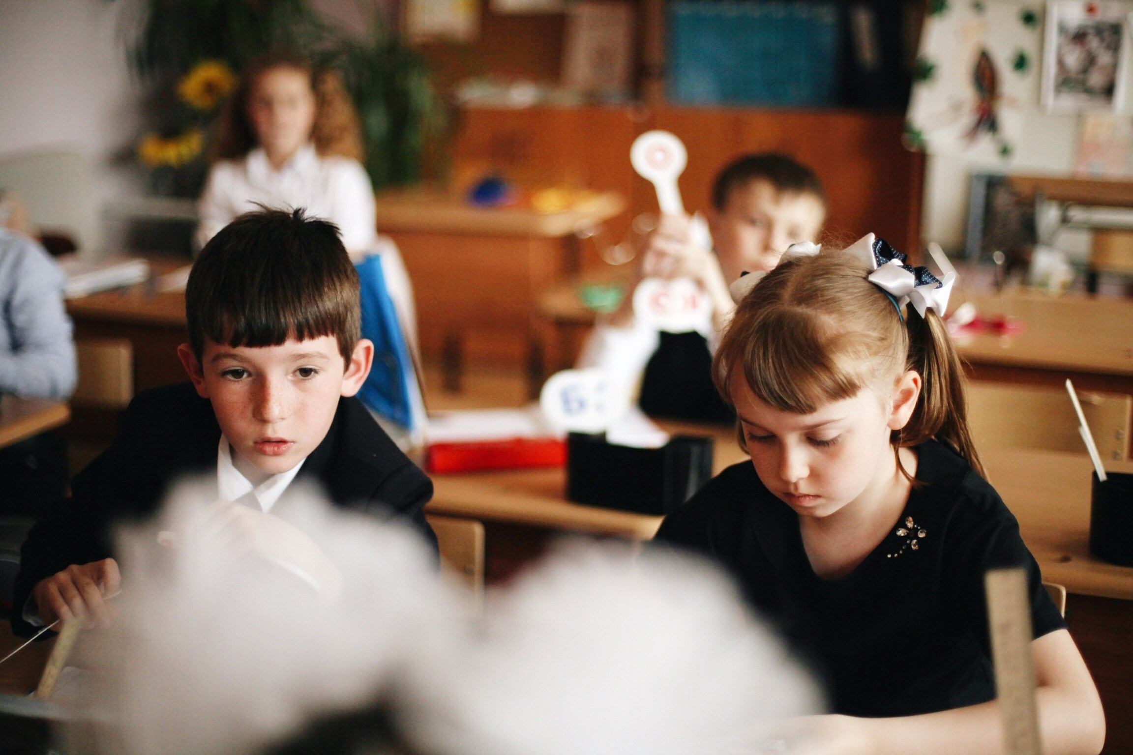 Школьные съемки. Ксения Плотникова