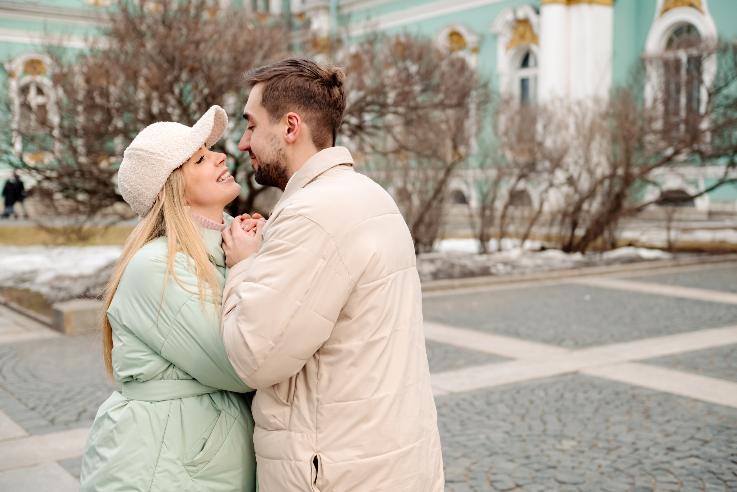 Прогулка по зимнему городу. Свадебный и семейный фотограф в Санкт-Петербурге (Спб) Елена Худякова