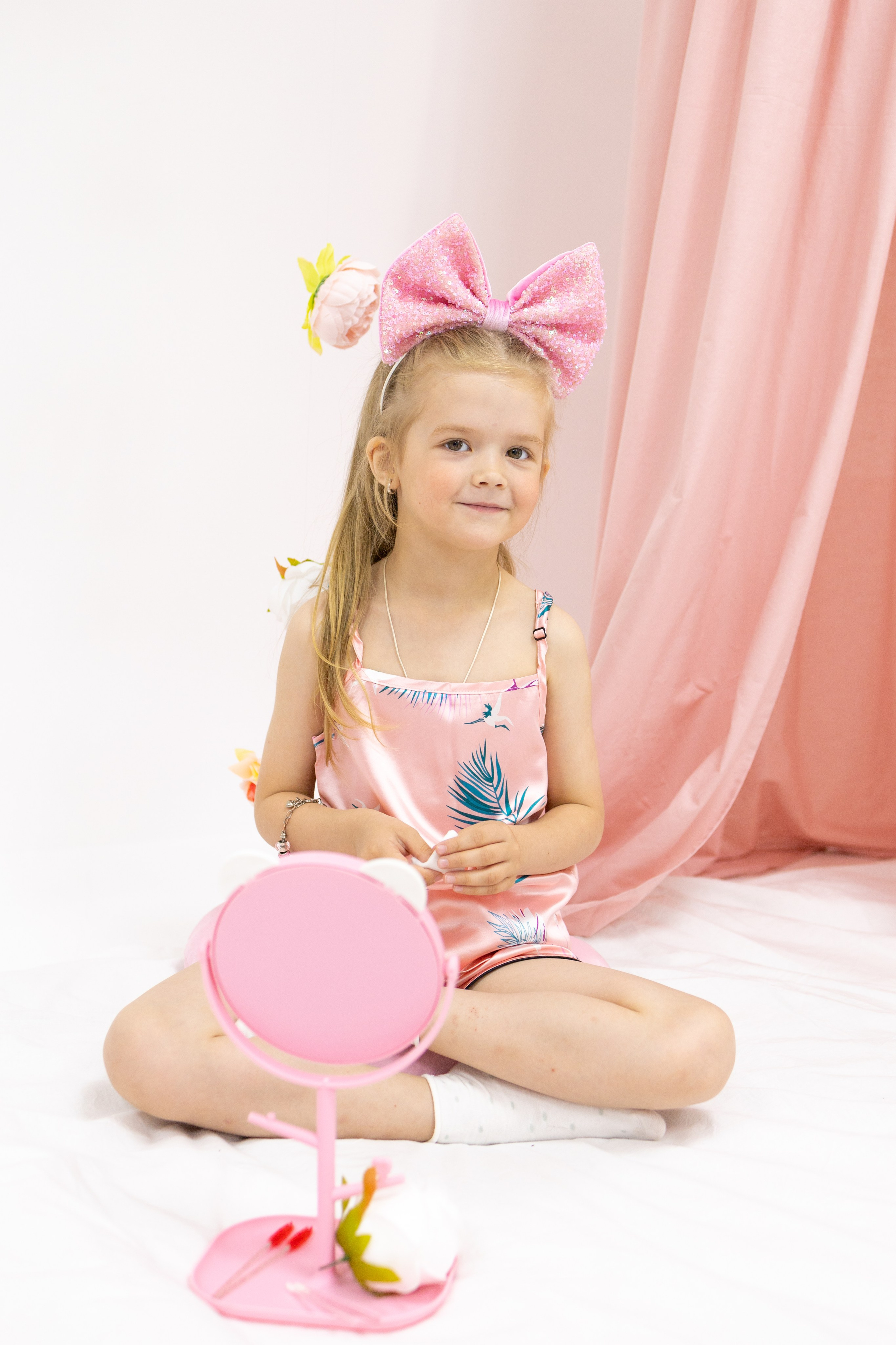 Ксюшенька, 6 лет, с визажистом. Фотограф новорожденных в Нижнем Новгороде Надежда Кадылкина