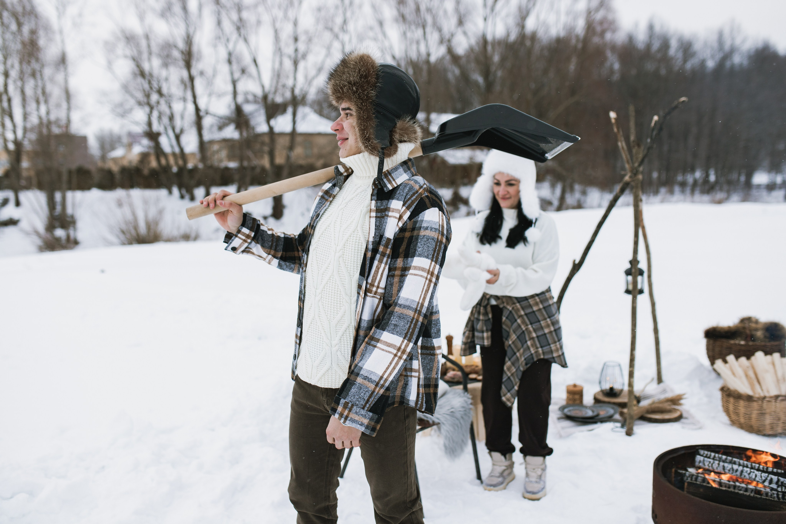 Снежные объятия