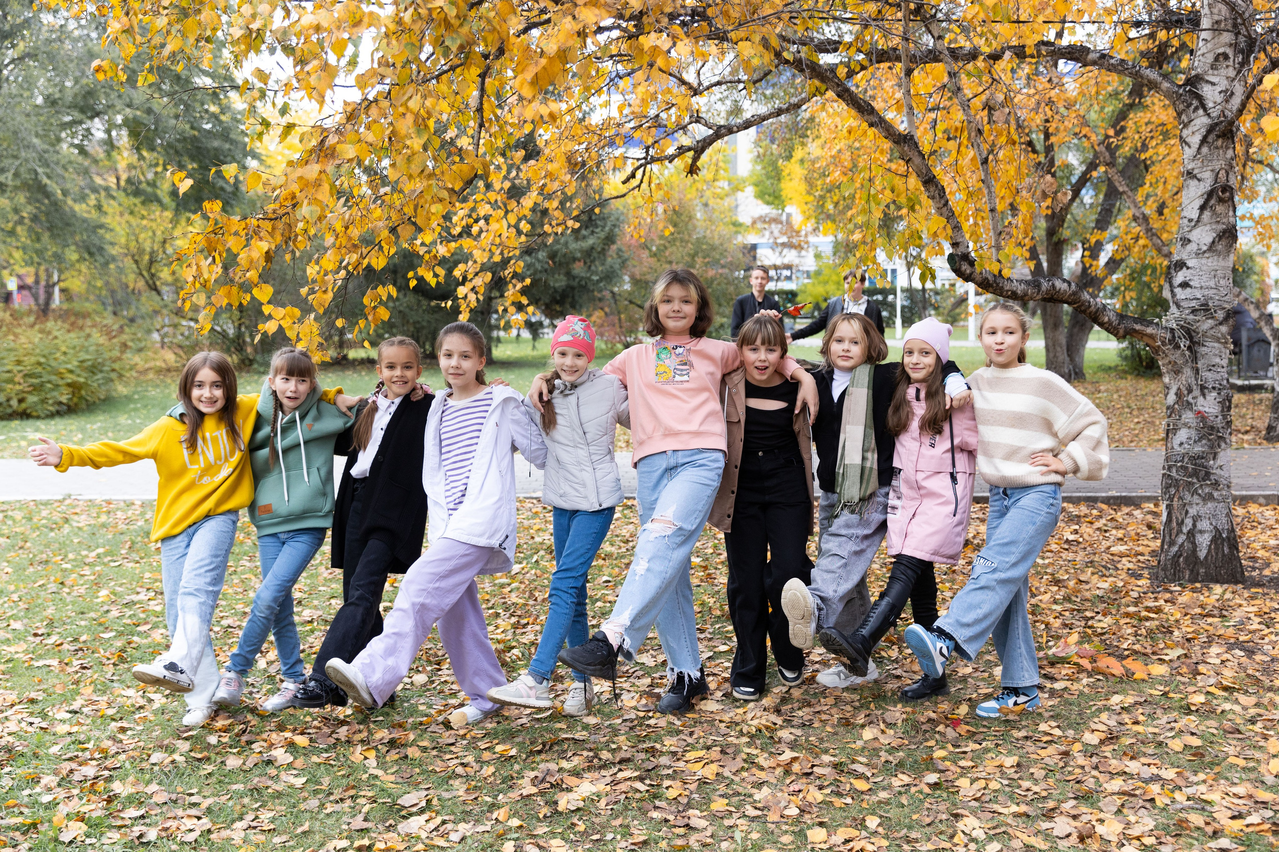 Осенняя фотосессия 4 Б. Семейный, детский, школьный фотограф в Благовещенске Яна Белоусова