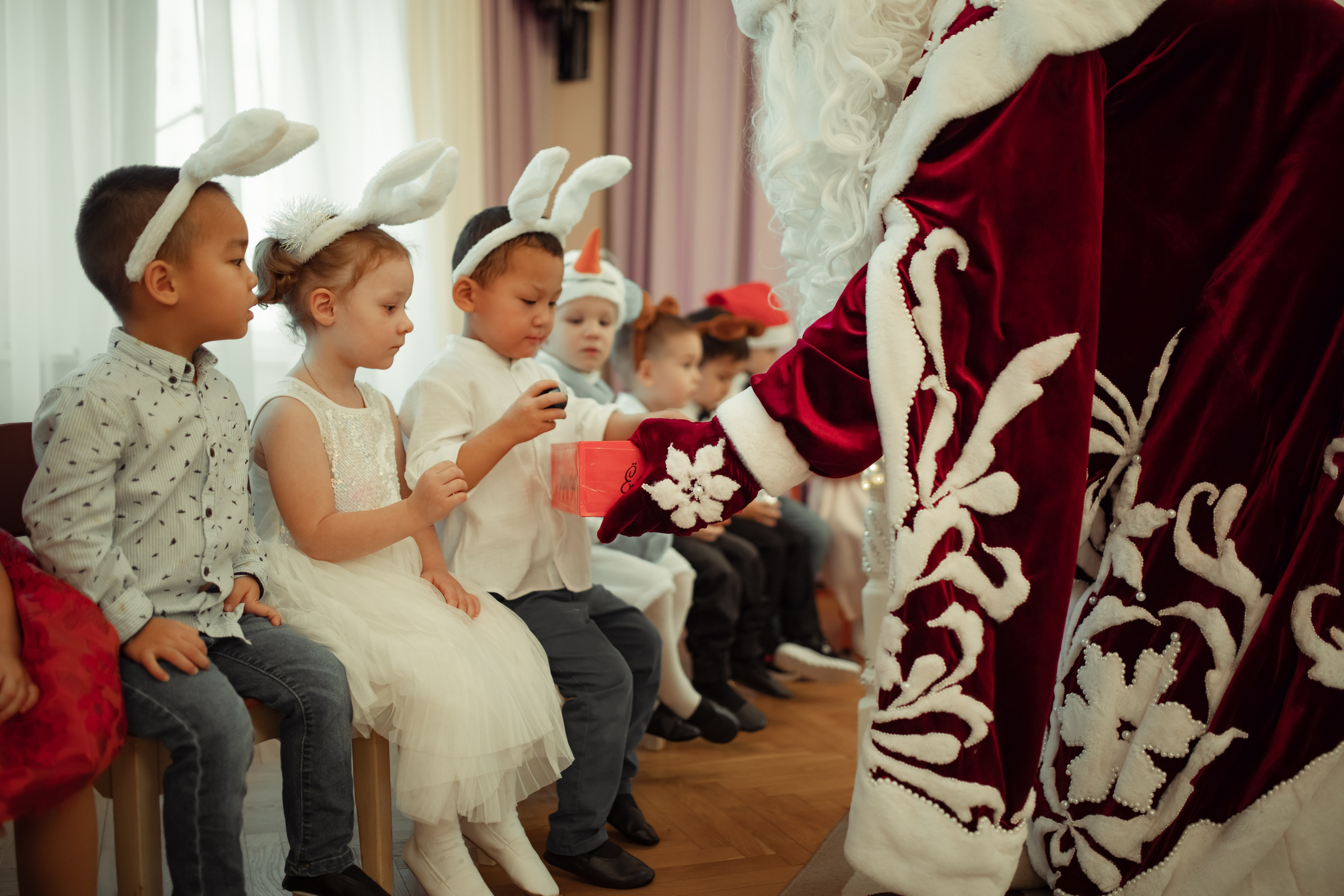 Новогодний утренник в детском саду. Семейный и детский фотограф в Москве Дорогова Екатерина