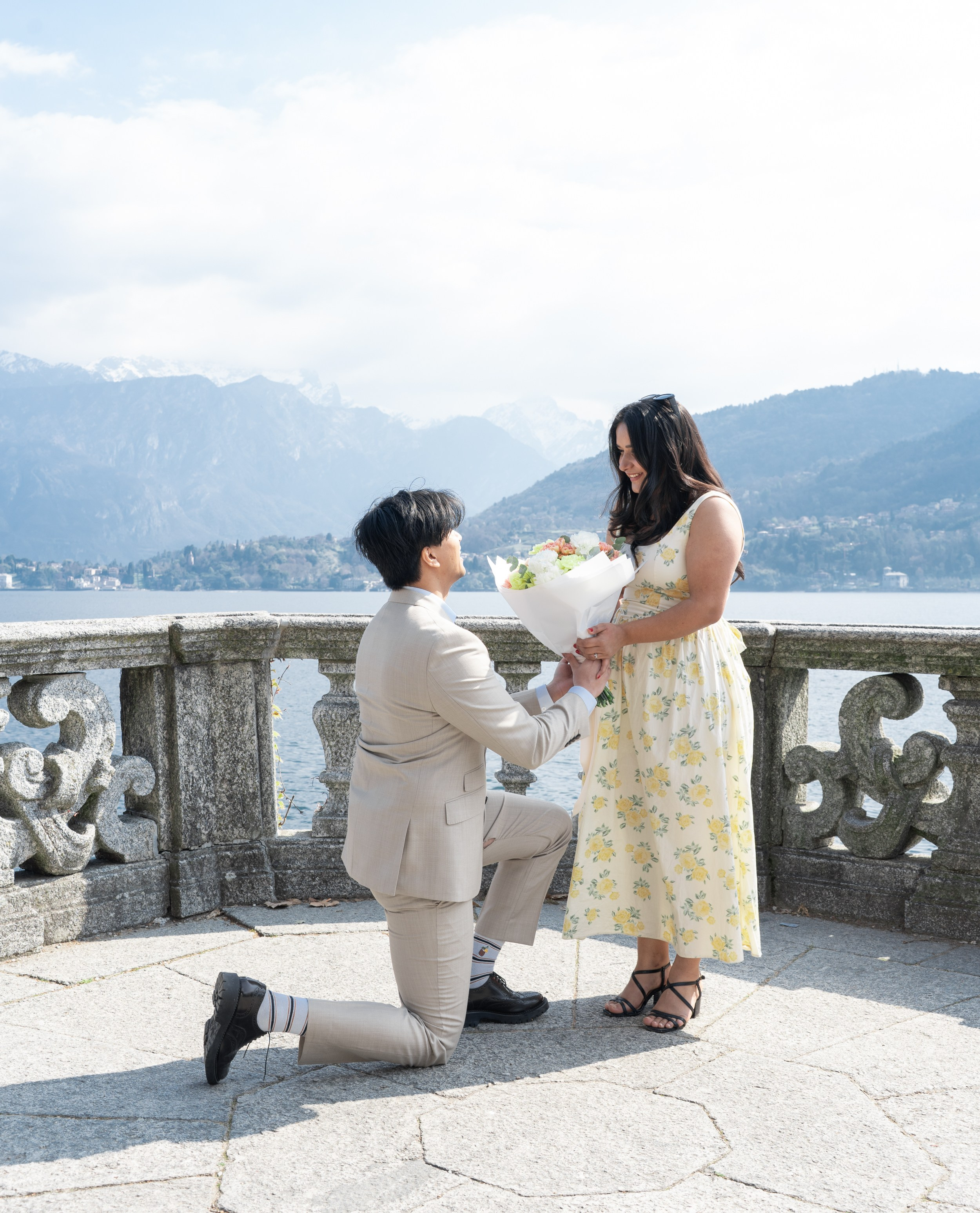 Addy & Fiance. Maria Anistratova | Destination Photographer, Videographer & Drone Pilot — Lake Como