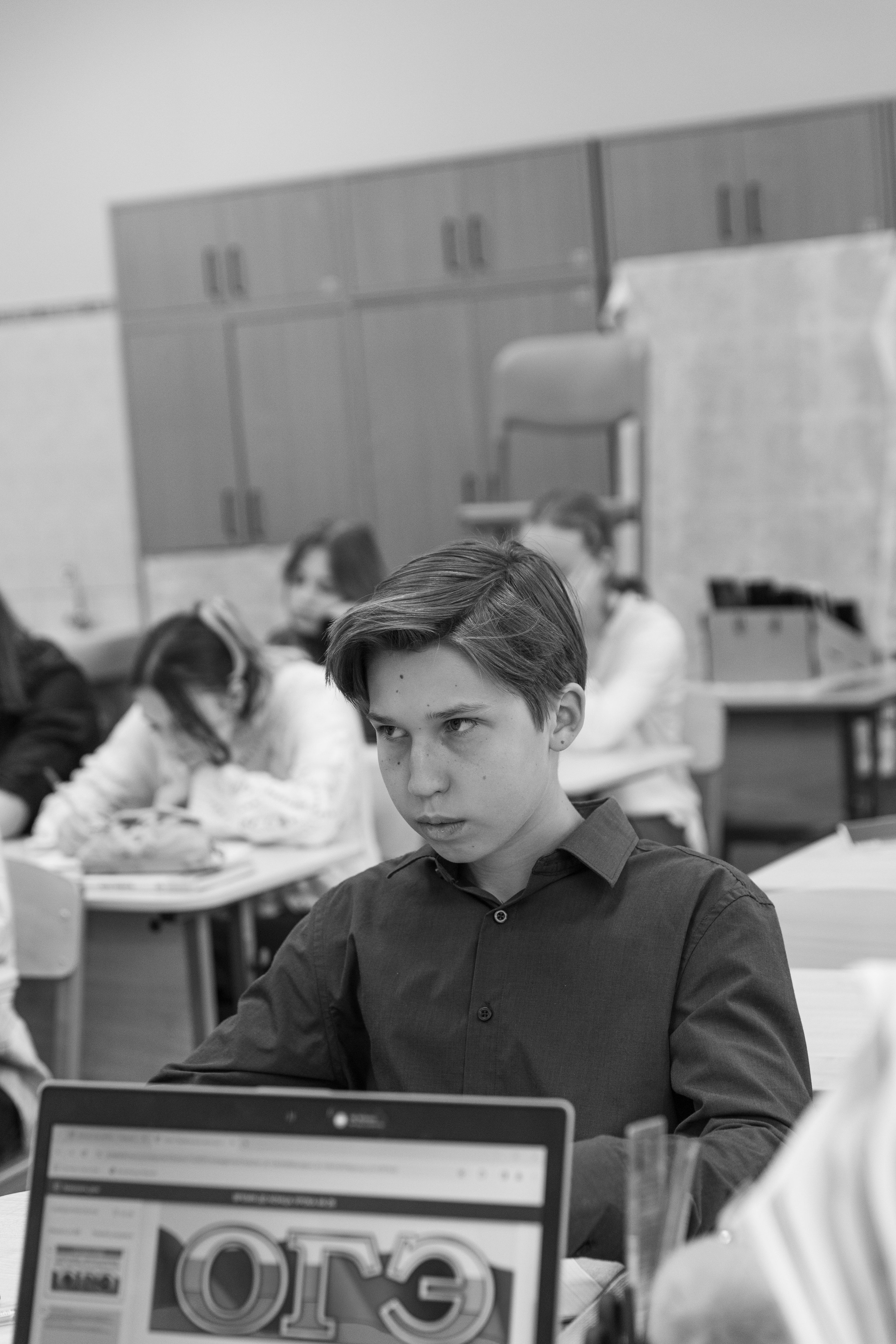 Репортаж с урока. Школьный фотограф в Москве Семенова Ирина