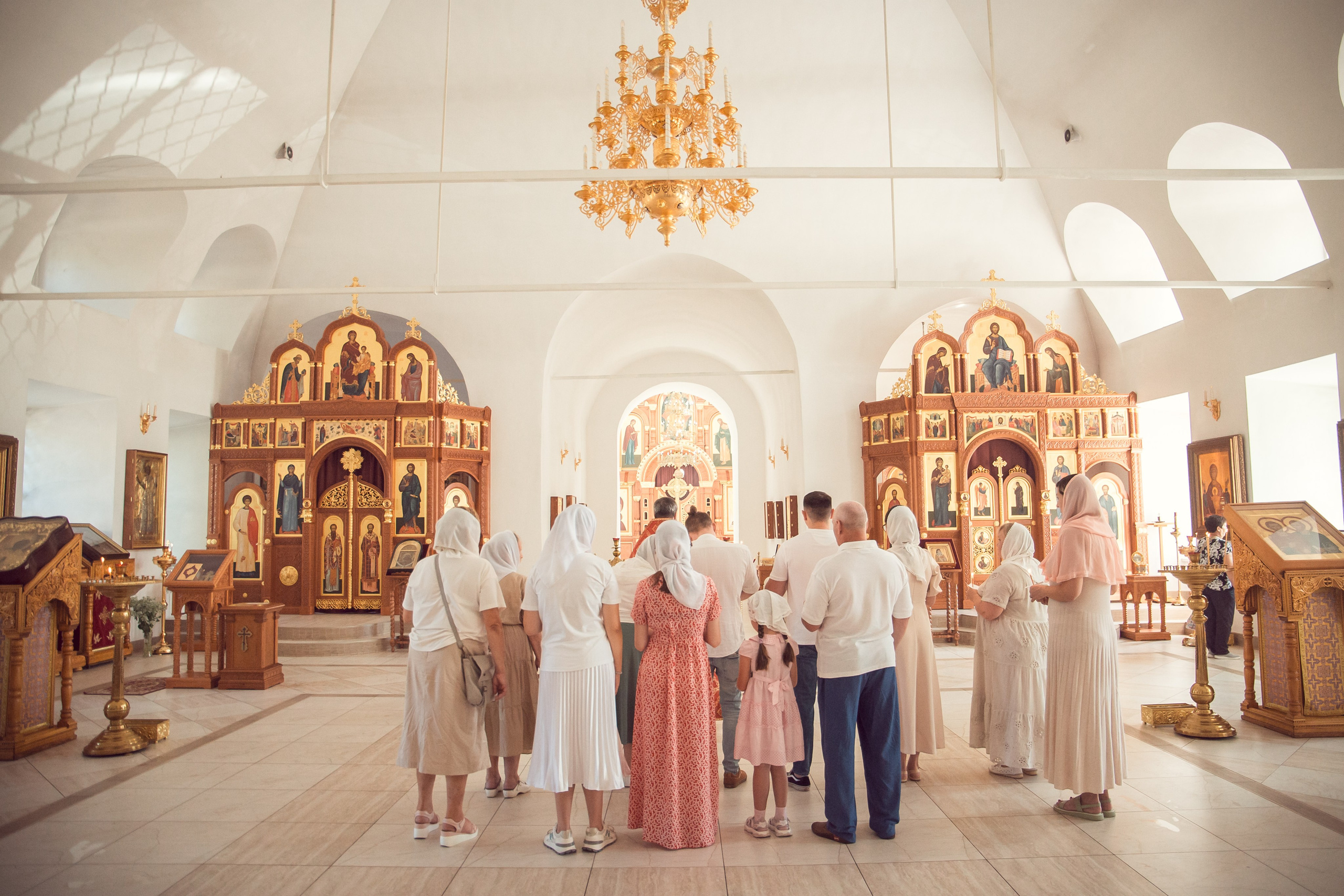 Крещение Ильи в Храме Святых Бессребреников и чудотворцев Космы и Дамиана в Калуге