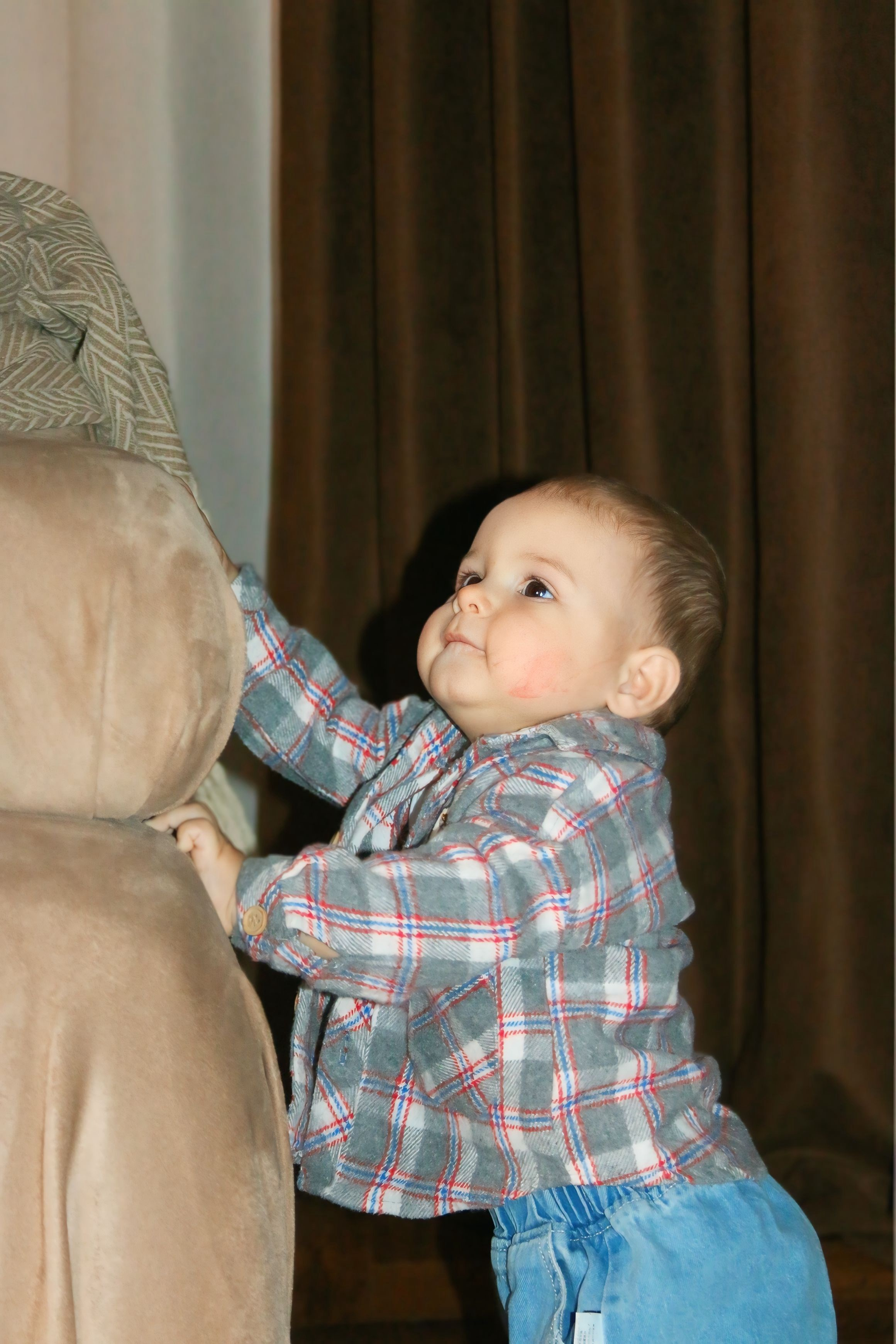 Новогодняя фотосессия мамы с сыном