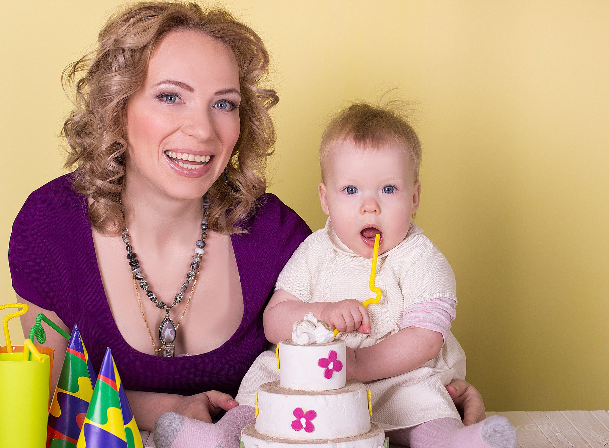 Студийная съёмка Анны и Василисы. Детский и семейный фотограф, фотограф мероприятий Нижний Новгород