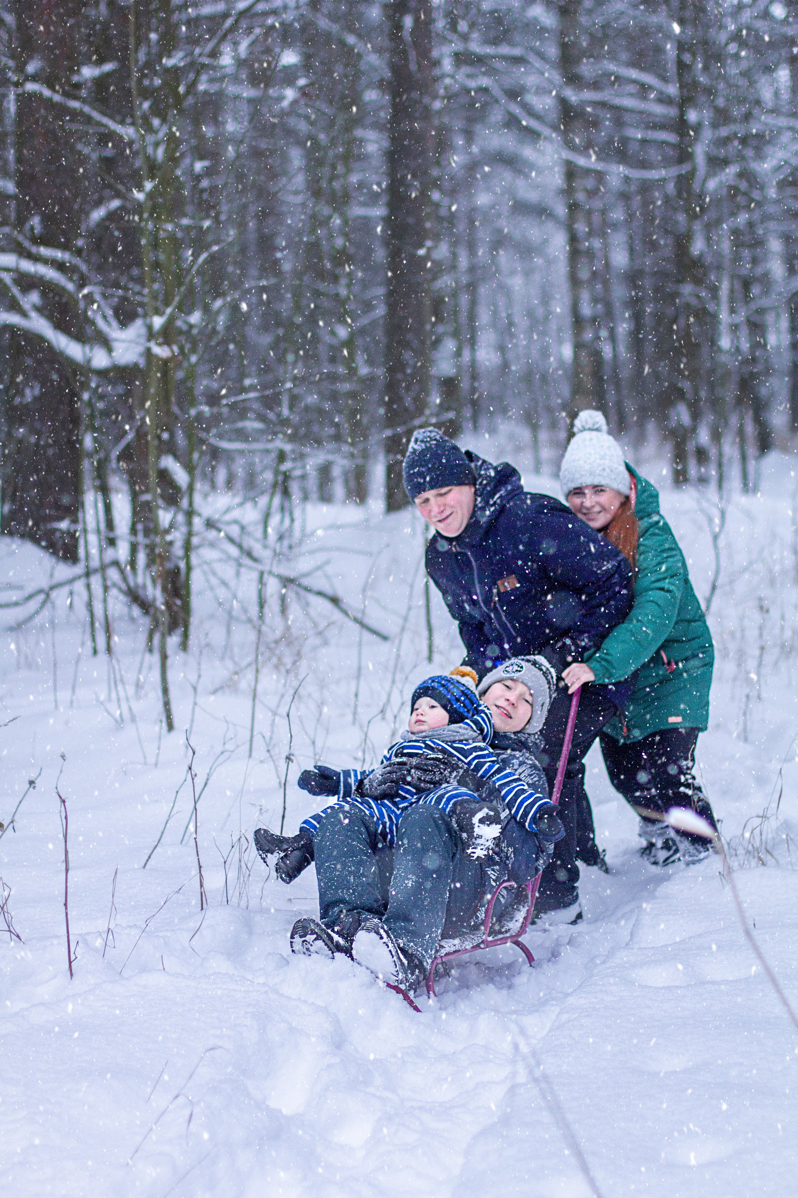 Семьи. Фотограф Оксана Потапова