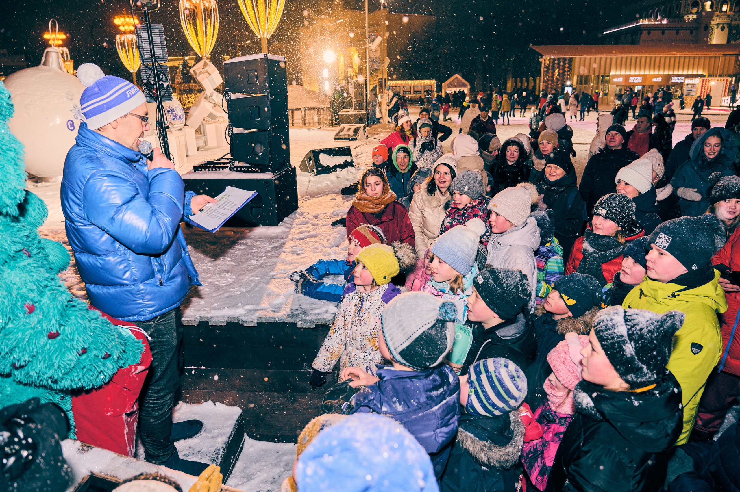 Линия жизни и Дед Мороз на ВДНХ. Никита Хохловский фото и видео продакшн