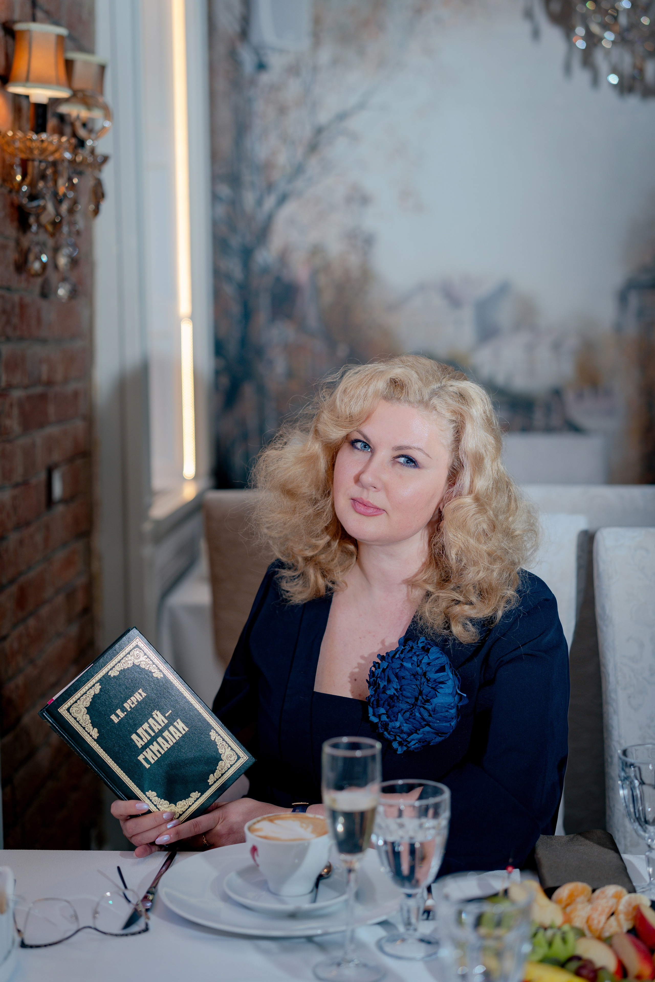 Art-завтрак Н. К. Рерих с Натальей. Портретный и семейный фотограф в Москве/Видное