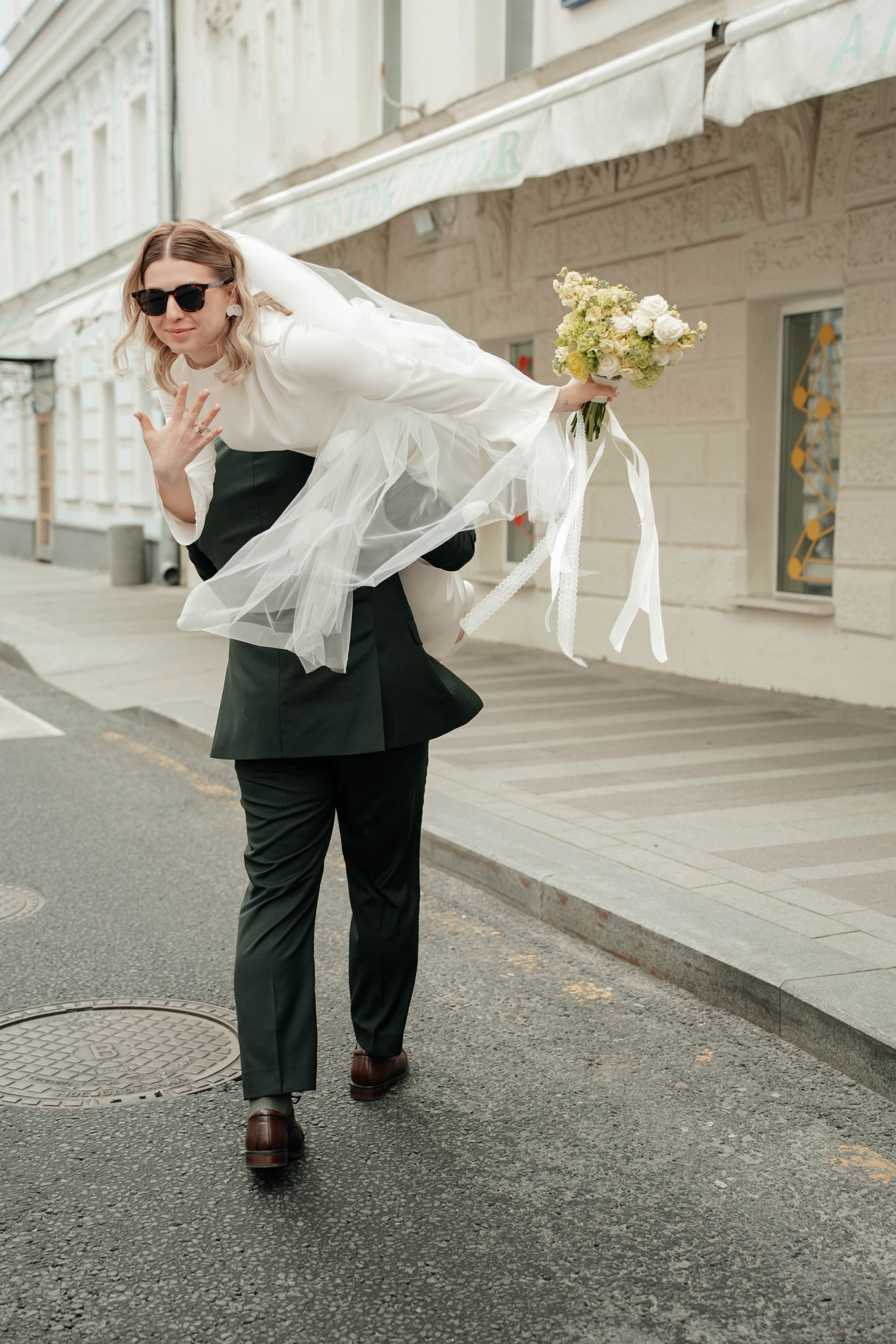 Евгений и Анастасия / Особняк Спиридонова, МГУ. Свадебный фотограф Москва Александра Аверкова