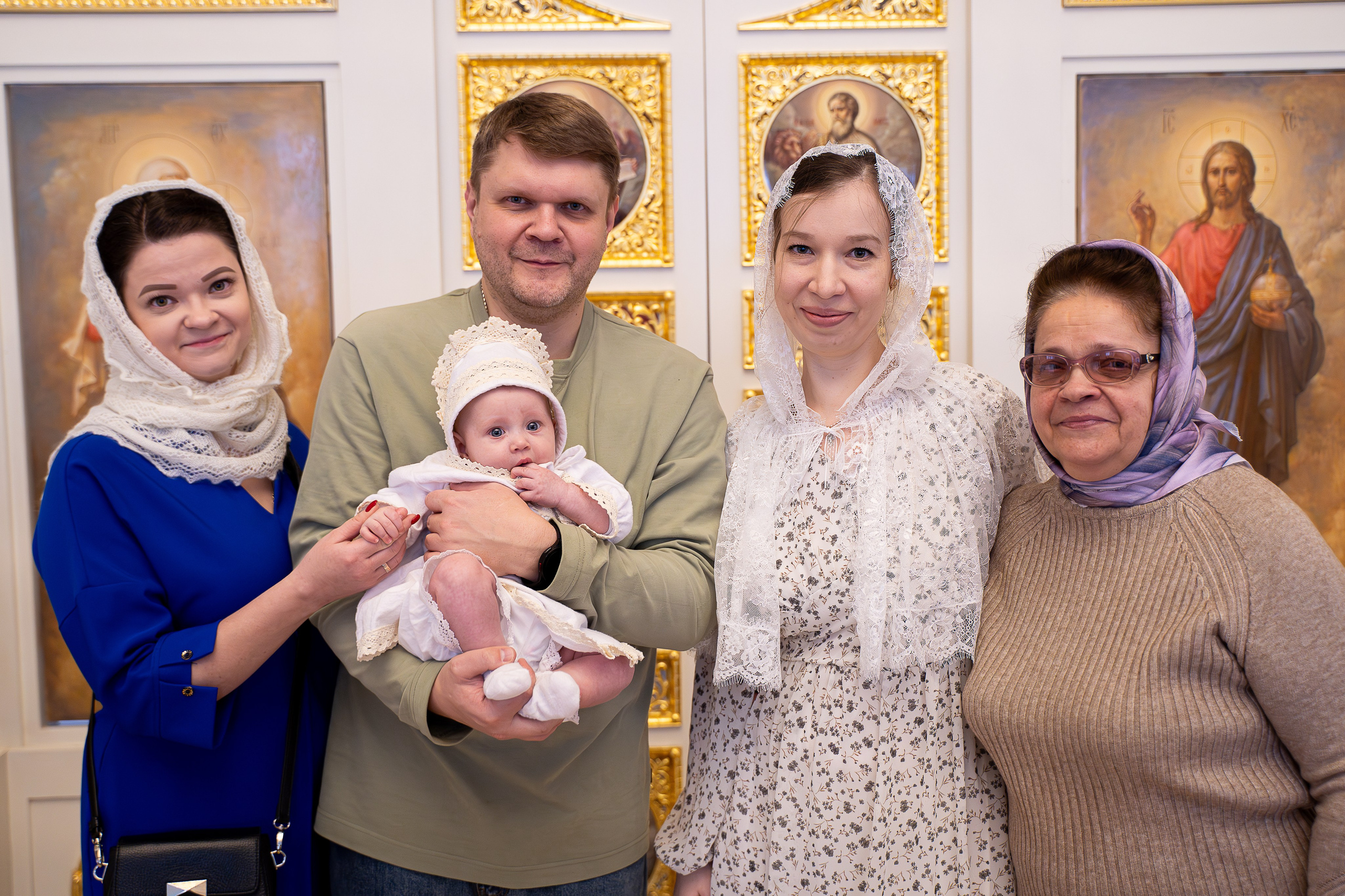 Двойное крещение. Фотограф на роды Москва Ольга Летучева