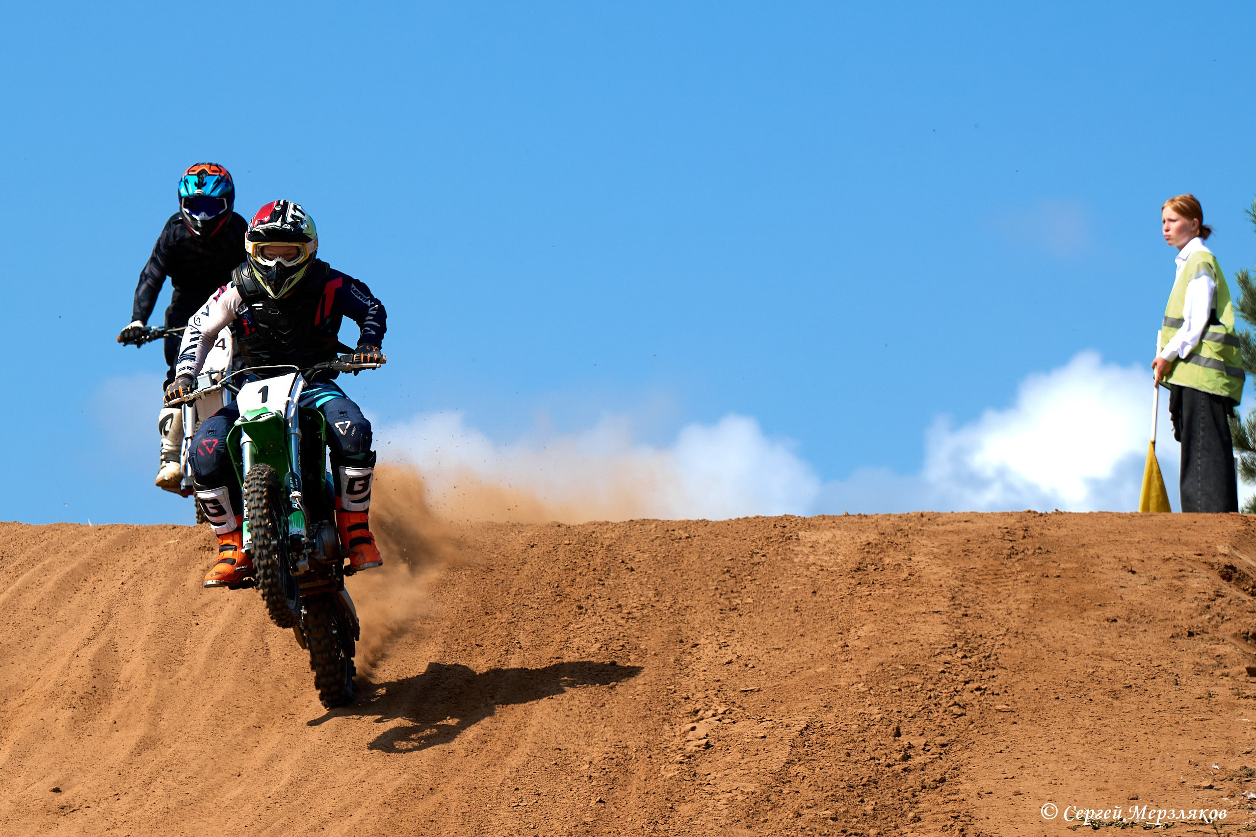 Мотокросс. Орловское. Ижевск. 25.08.2024. Спортивный репортажный фотограф в Ижевске Сергей Мерзляков