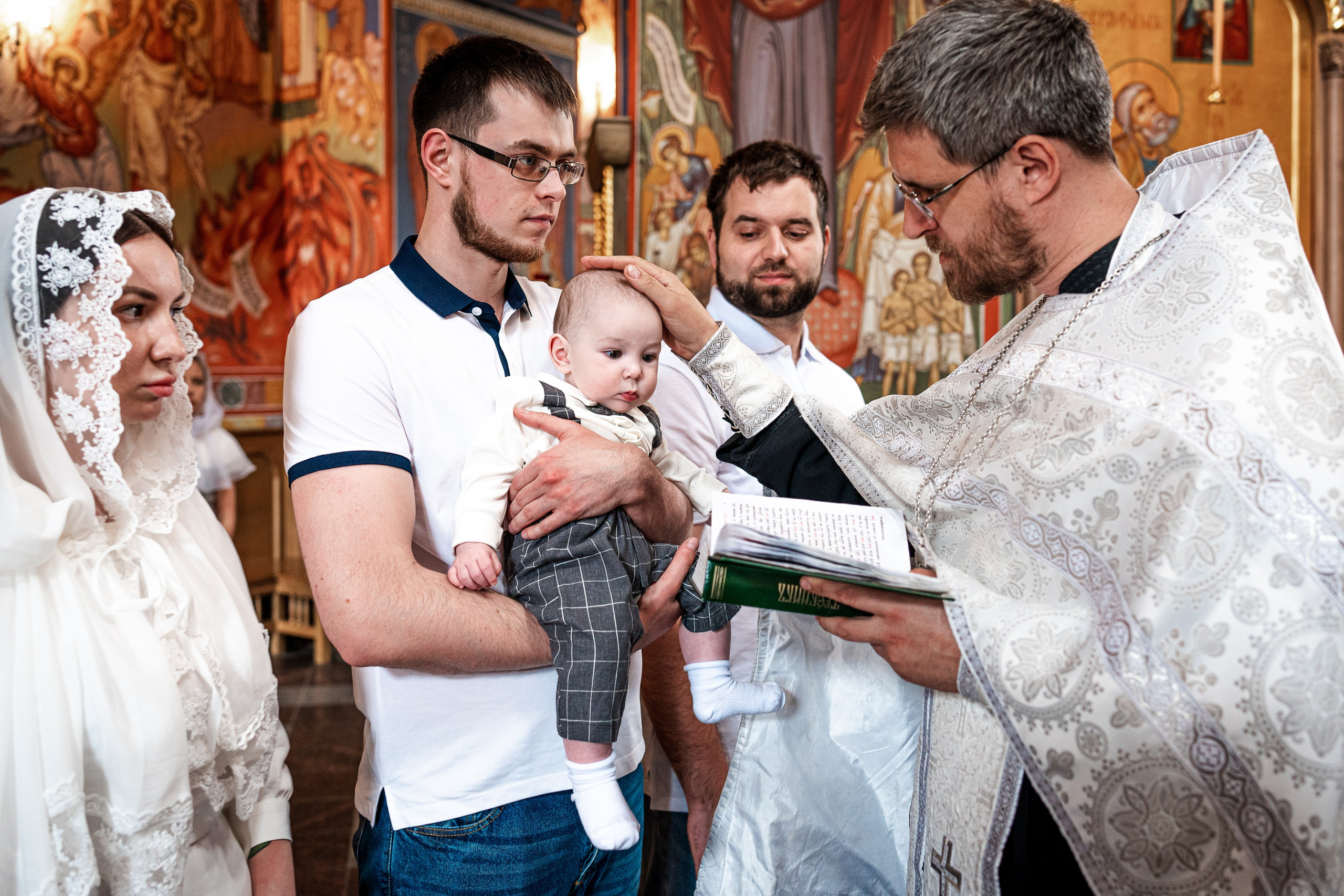 Таинство Крещения. Фотограф Щелково, Королев, Балашиха, Москва Анастасия Тягина