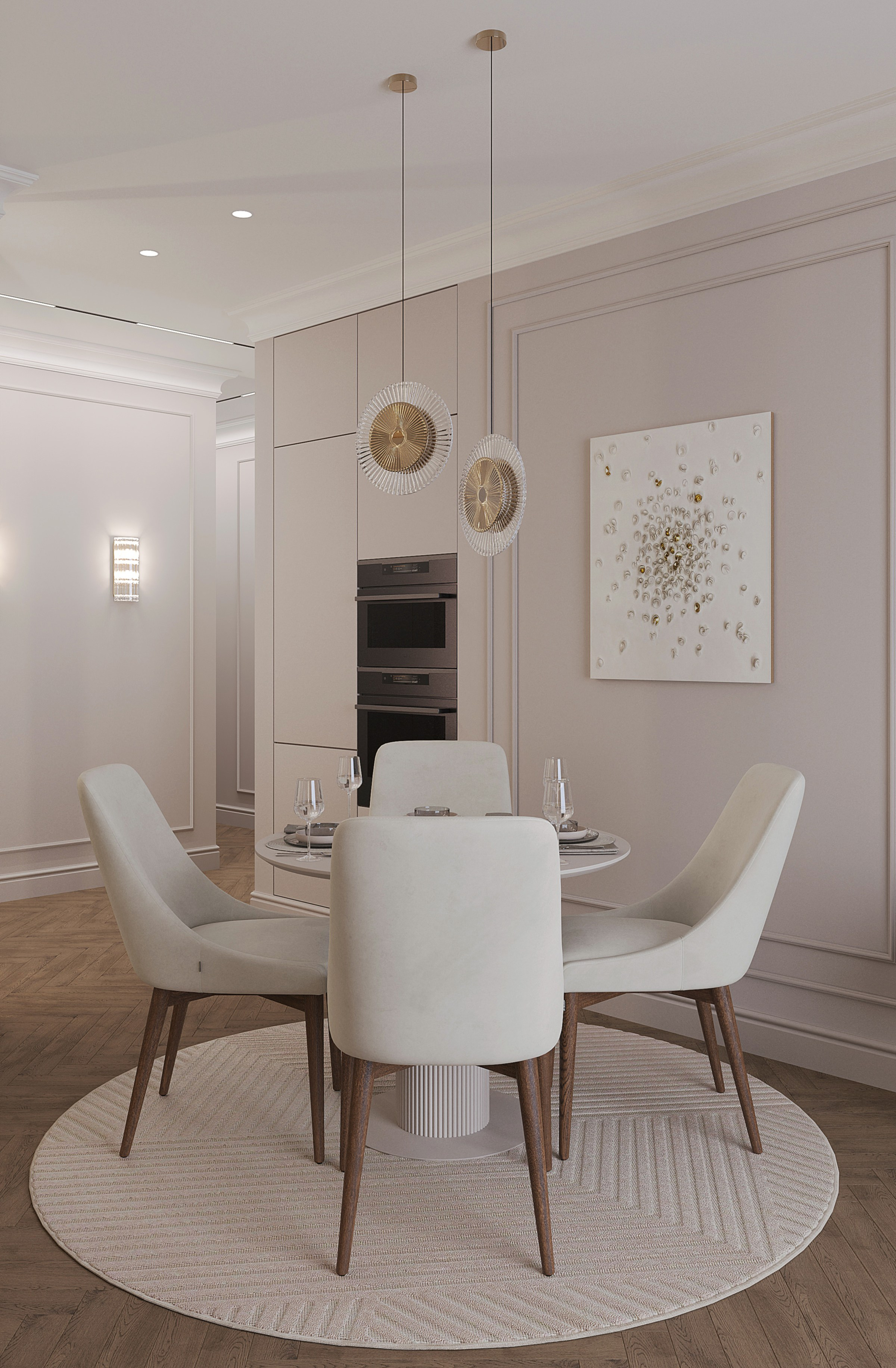 Проект ЖК City Bay Москва. Студия дизайна интерьера Лактионовой Елены