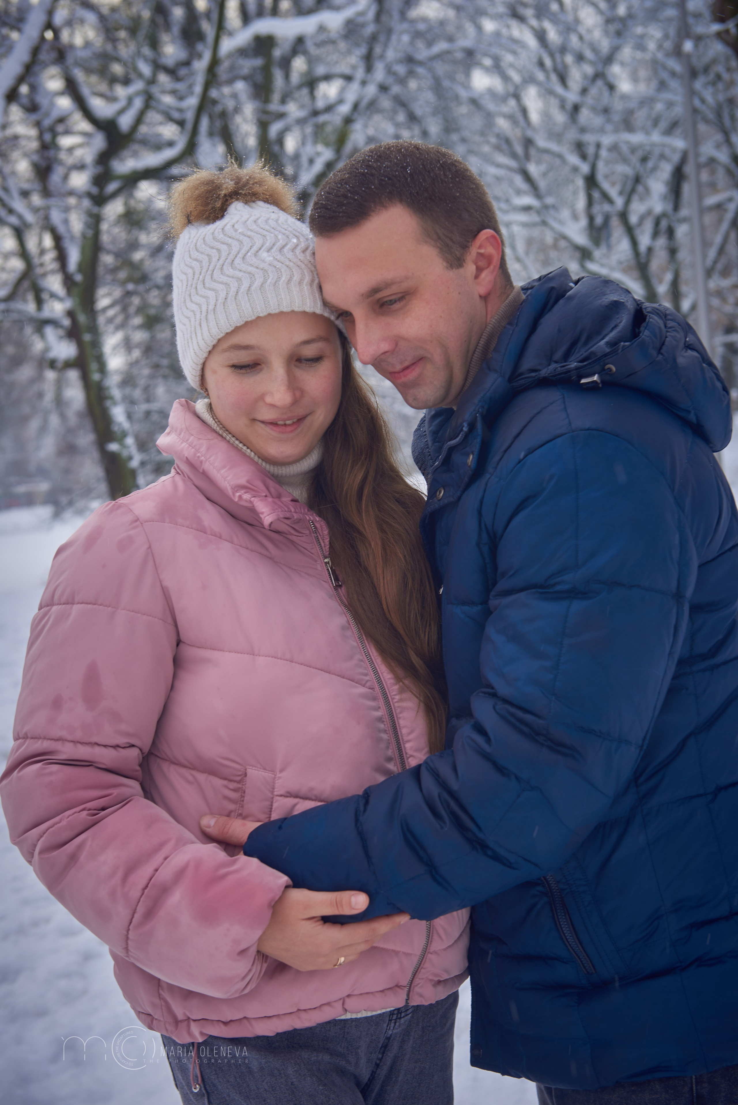 Снежная фотосессия. Фотограф Мария Оленева