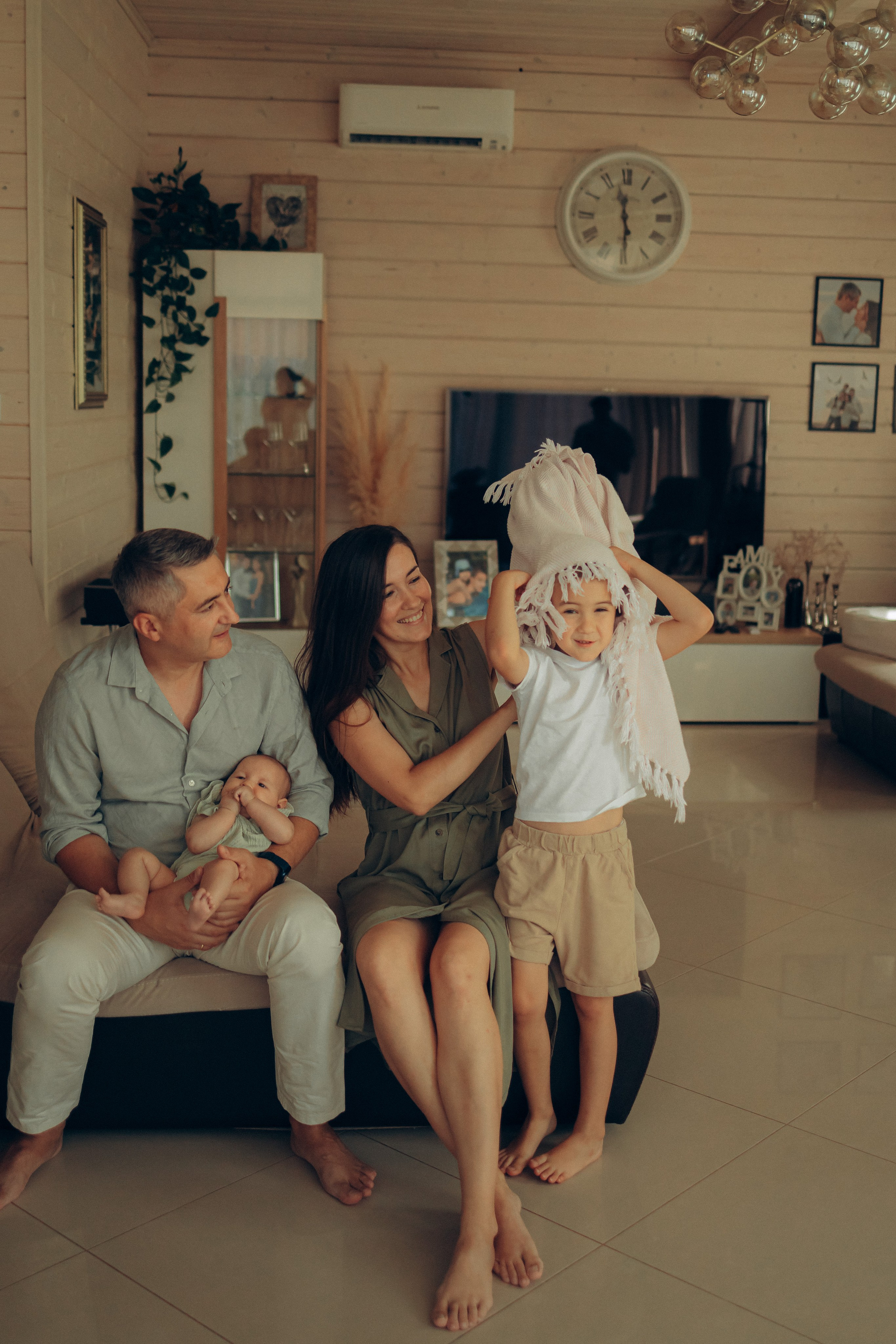 Домашняя фотосессия. Семейный фотограф, фотограф новорожденных в Москве, Анастасия Федяева