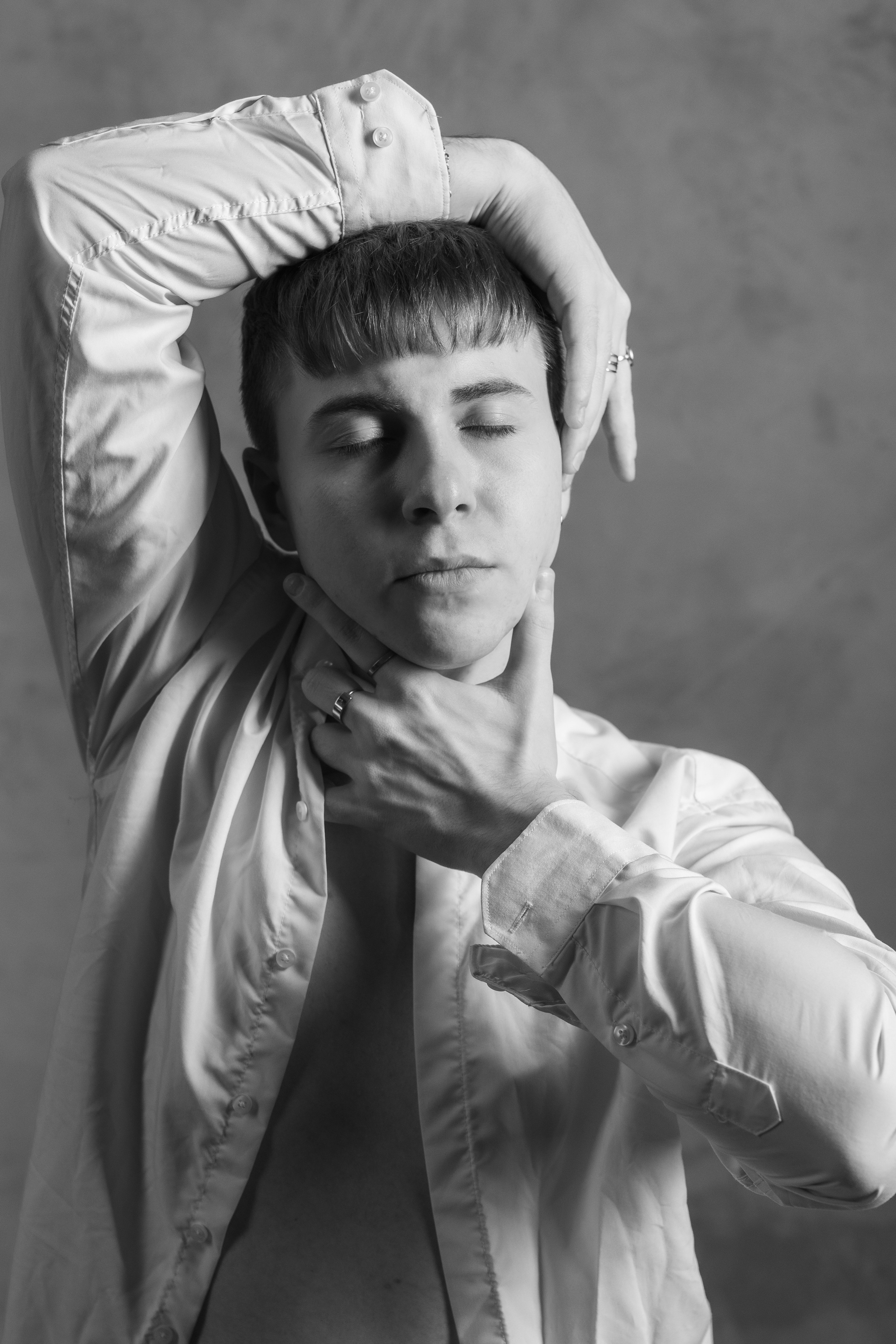 Мужской черно-белый портрет. Фотограф и видеограф в Москве Анна Матюхина