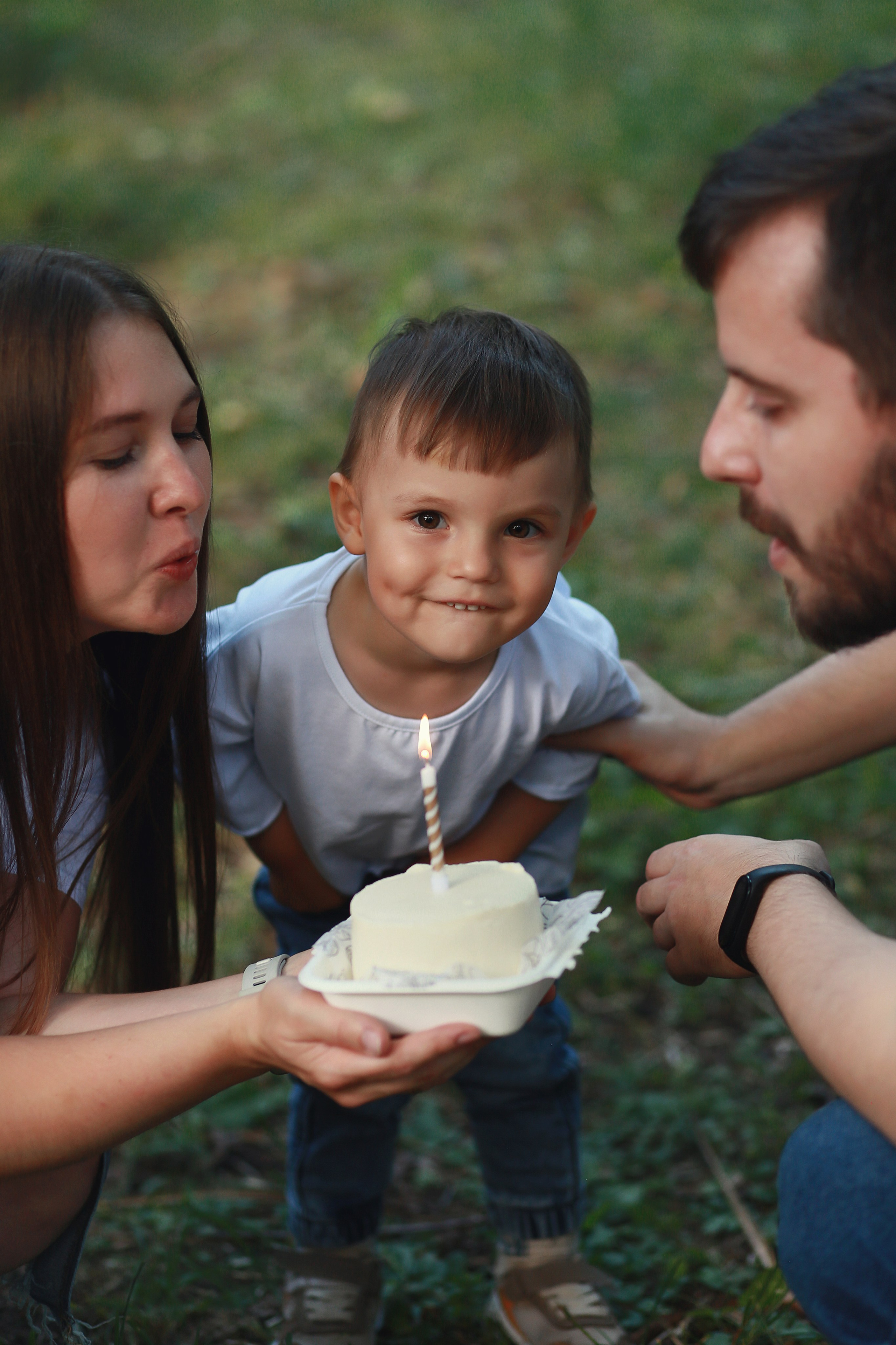 Двухлетие в Дендрарии. Семейный фотограф в Воронеже Плотникова Алина