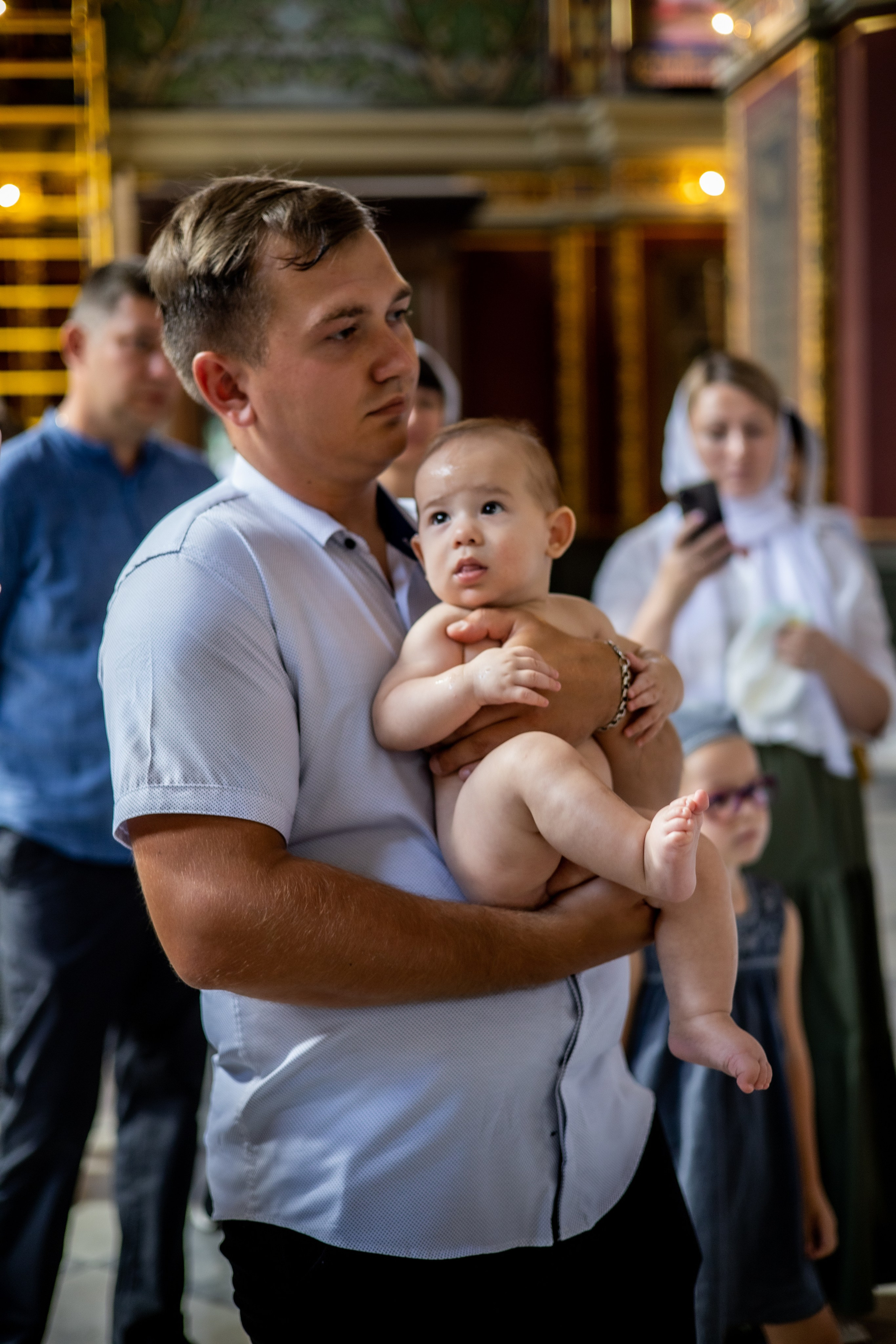 Крещение Максима. Фотограф Надежда Лукьянова