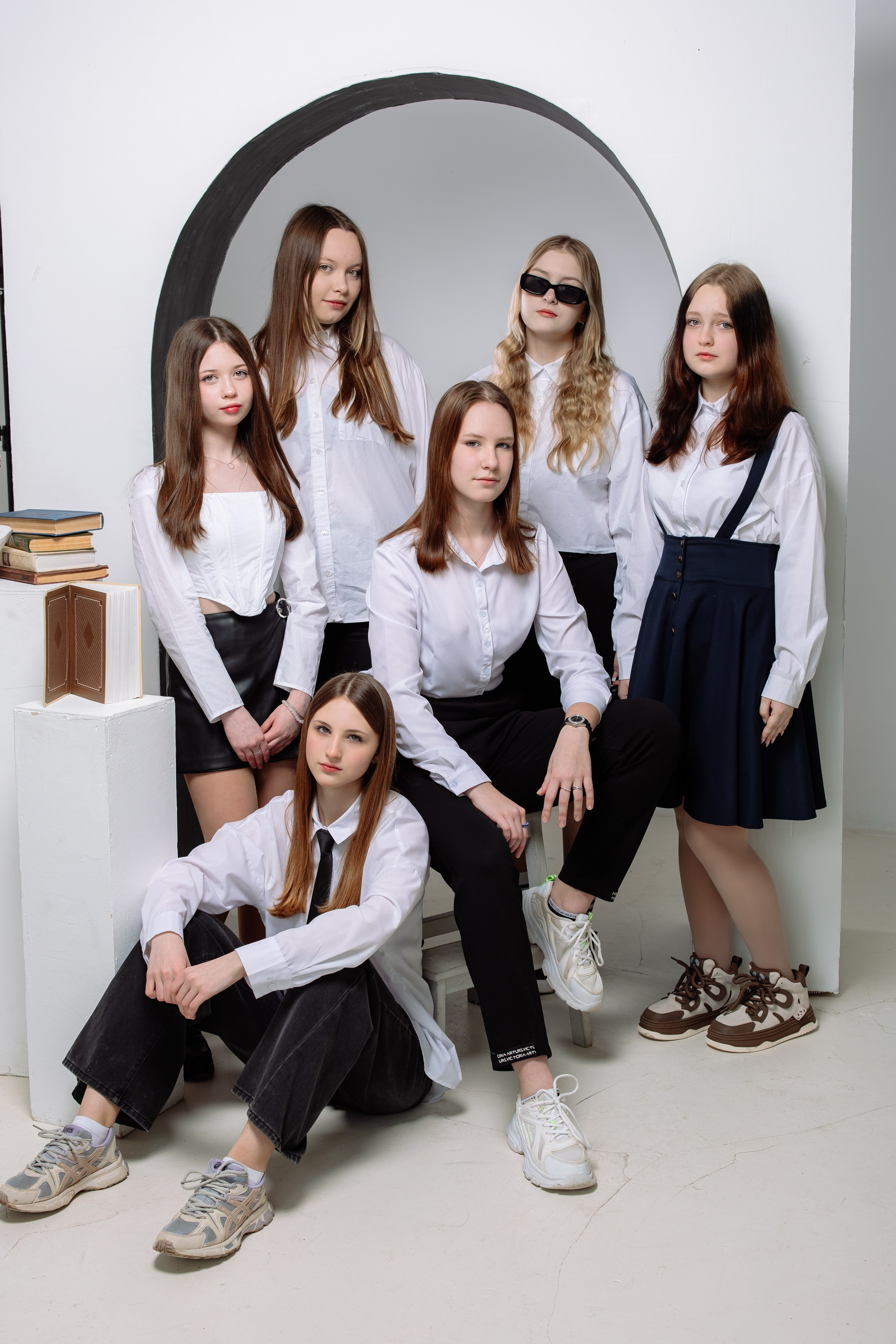 Съемка в студии 9/11классы. Выпускные альбомы Чехов