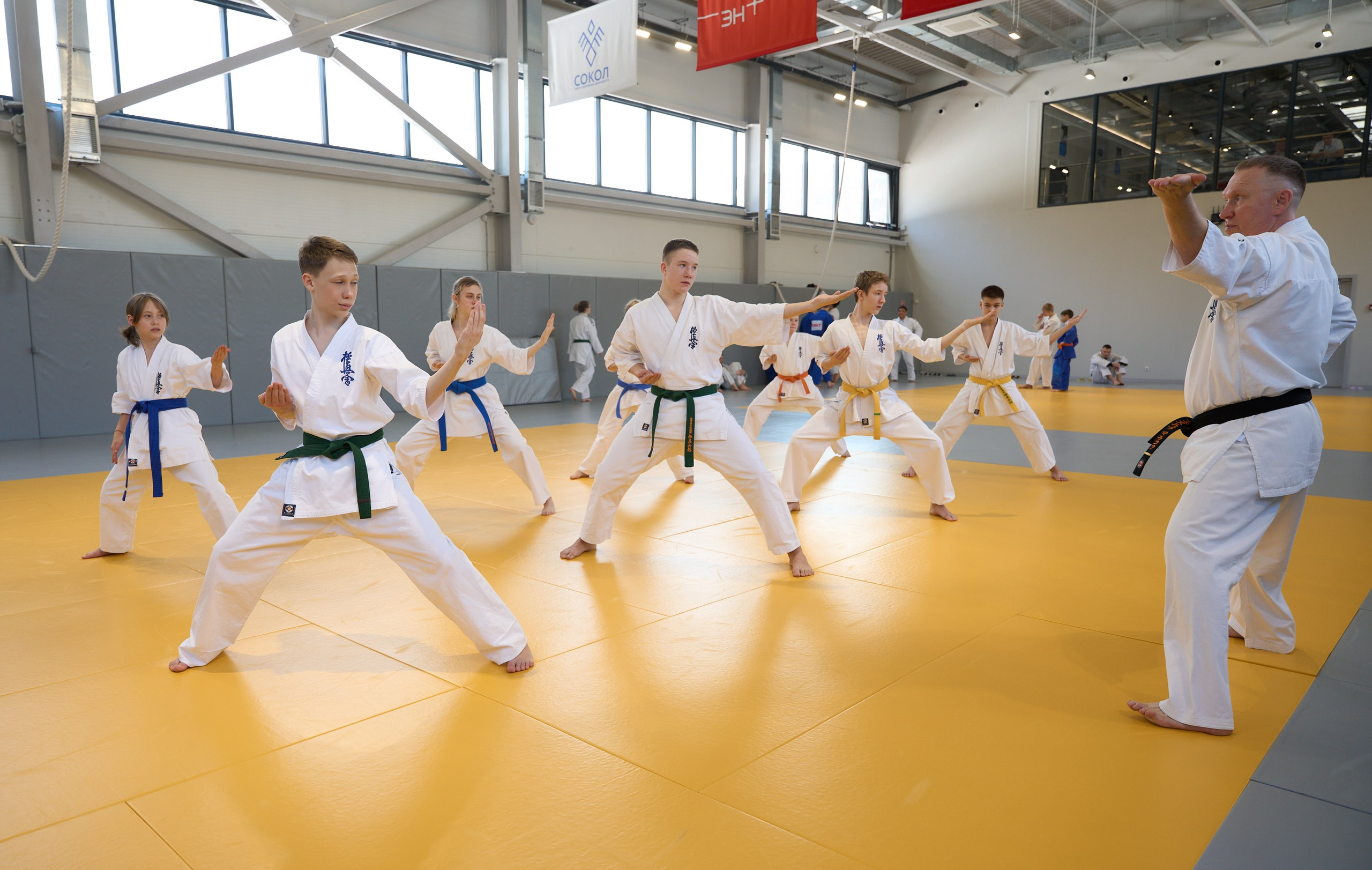 Открытие центров спортивных единоборств «Сокол» Красноярск/Дивногорск. Александр Сазонов Красноярск