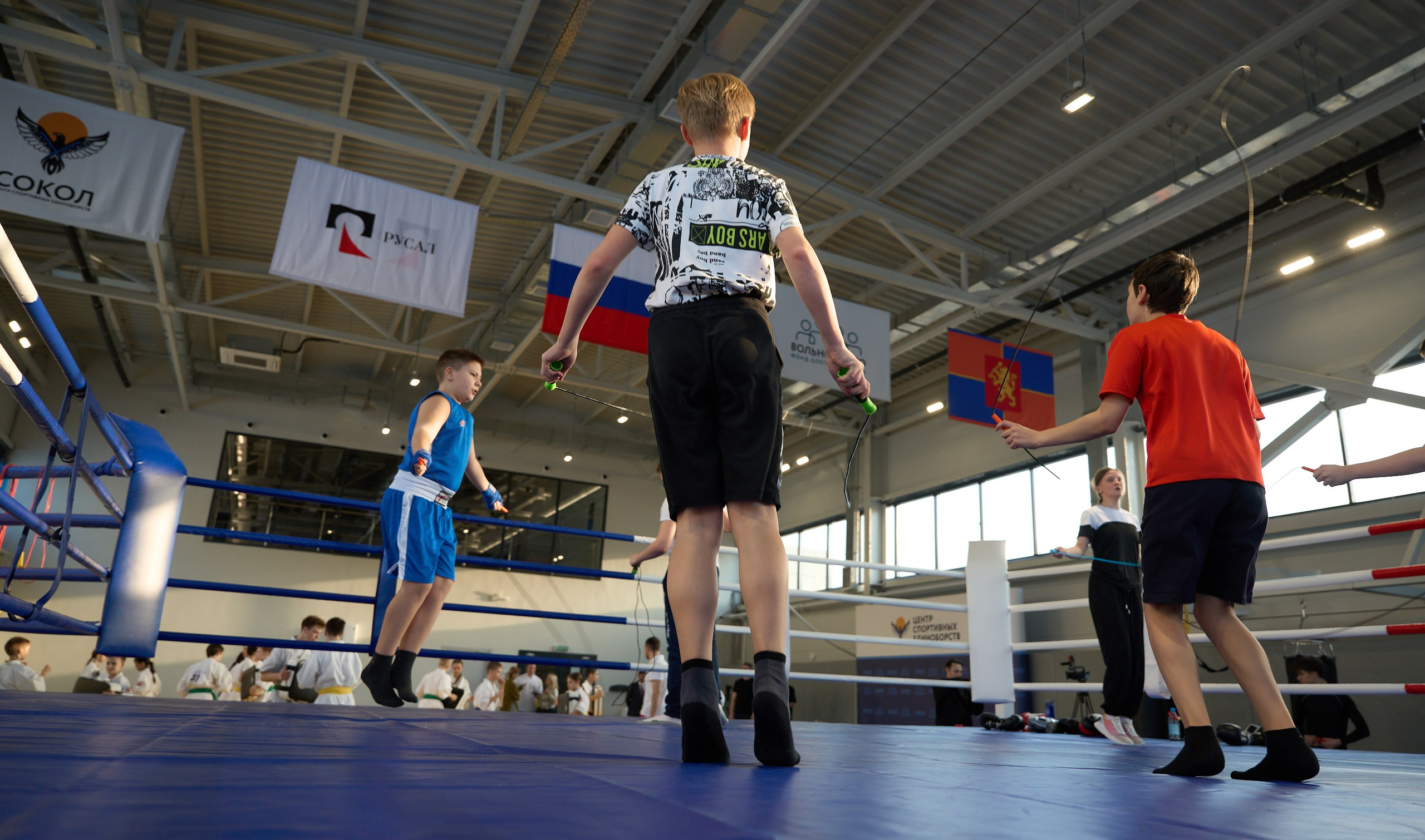 Открытие центров спортивных единоборств «Сокол» Красноярск/Дивногорск. Александр Сазонов Красноярск