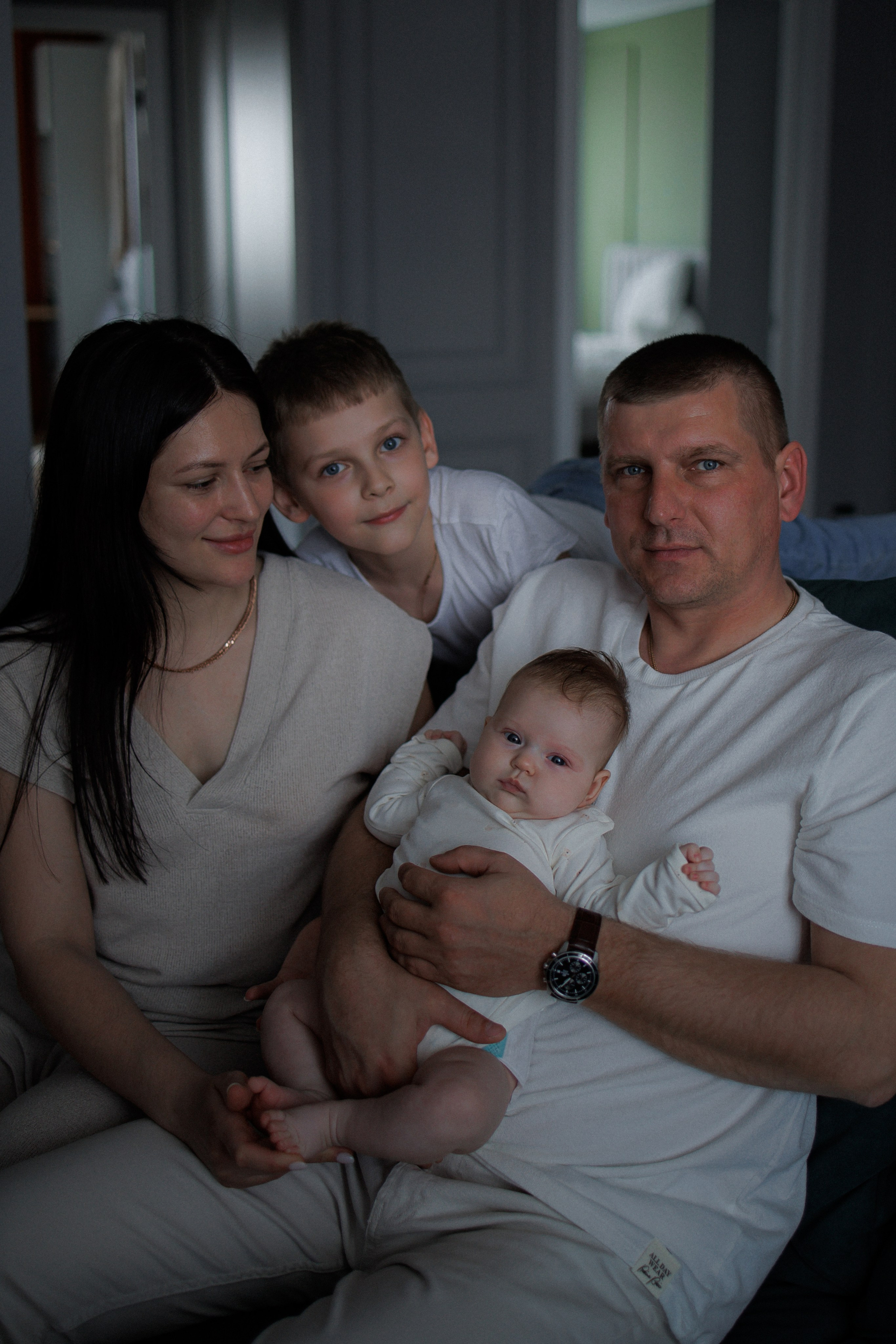 Наташа, Сергей, Мирон и Лукерья. Photograph Svetlana Volkova