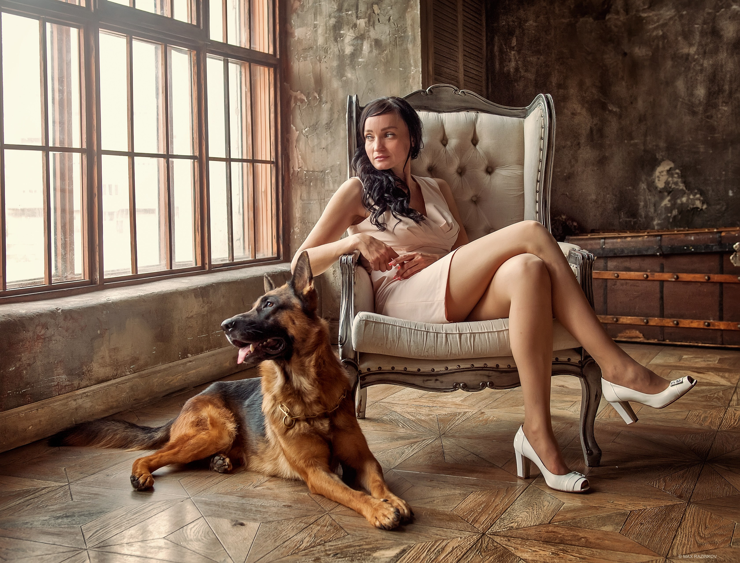 Фото с домашними питомцами. Портретная и свадебная фотосъемка. Москва и область