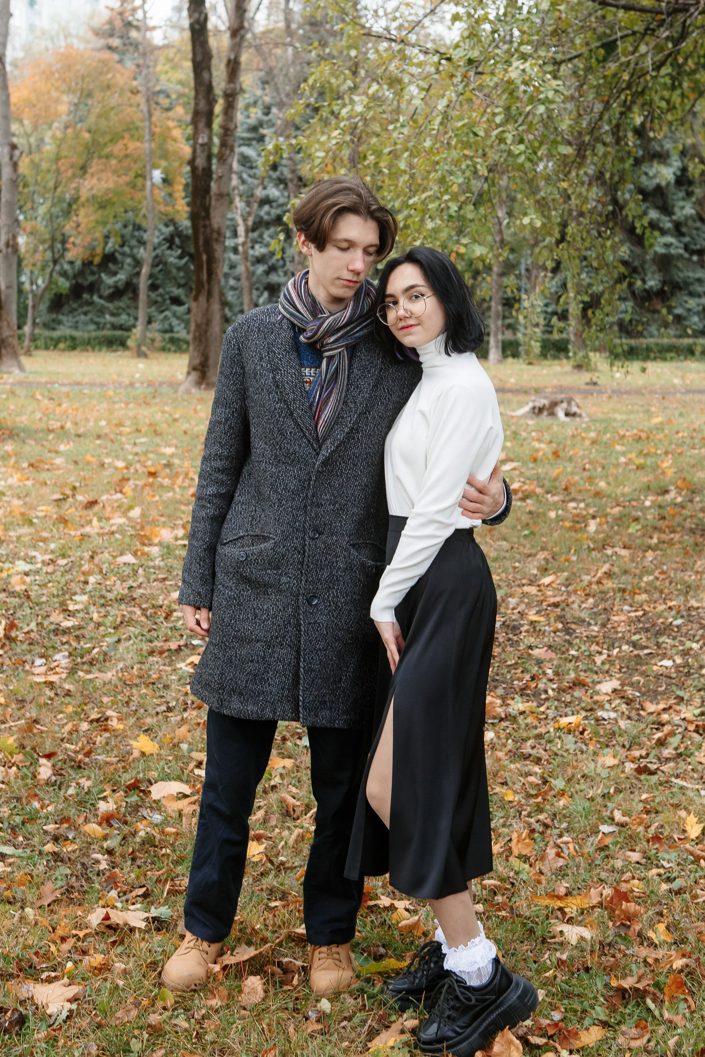 Осень Гимназия 12 11 А 2023. Свадебный и портретный Фотограф в Липецке Дмитрий Котюков