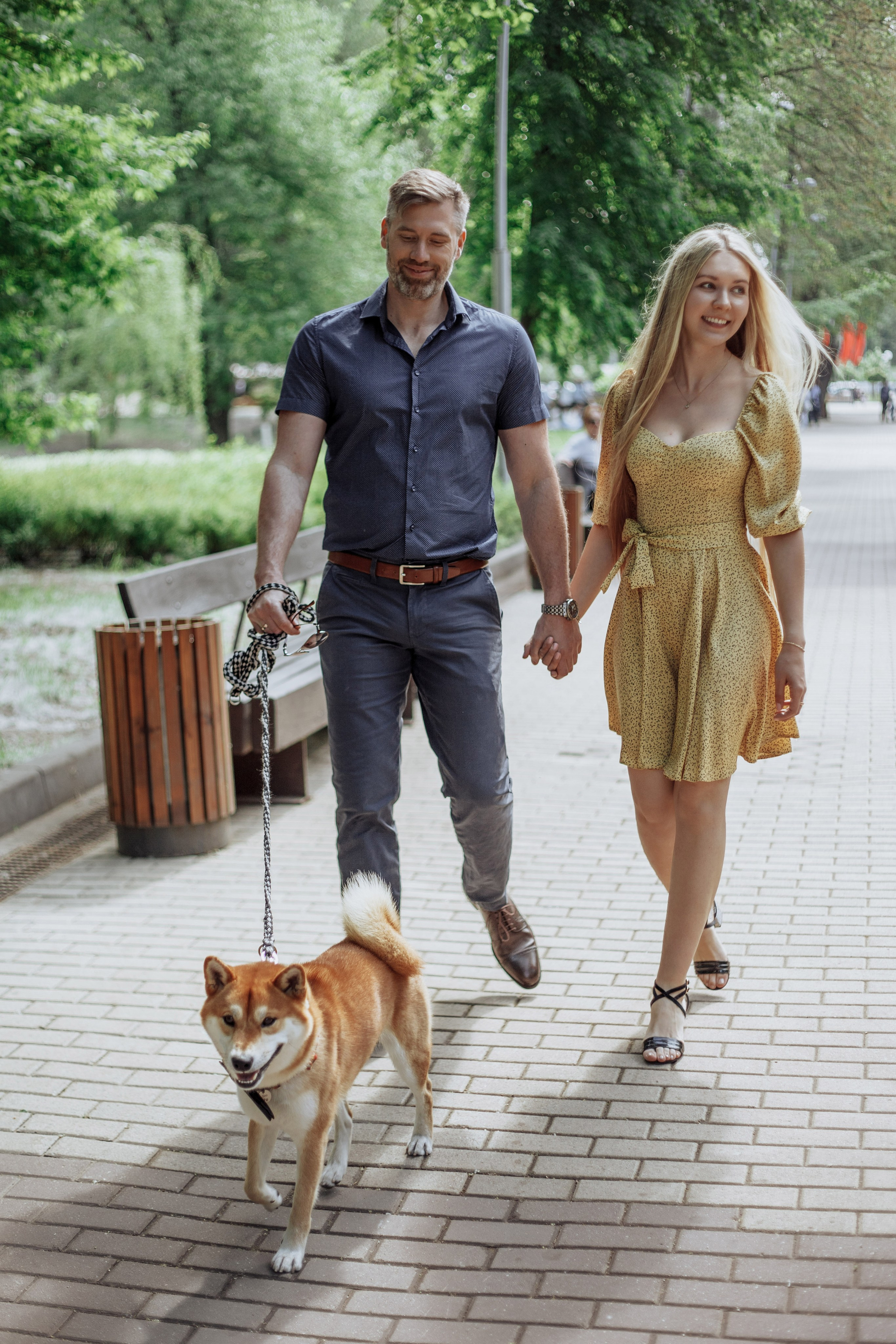 Прогулка Аня, Винсент, Лео. Свадебный, репортажный фотограф Ирина Шкурина