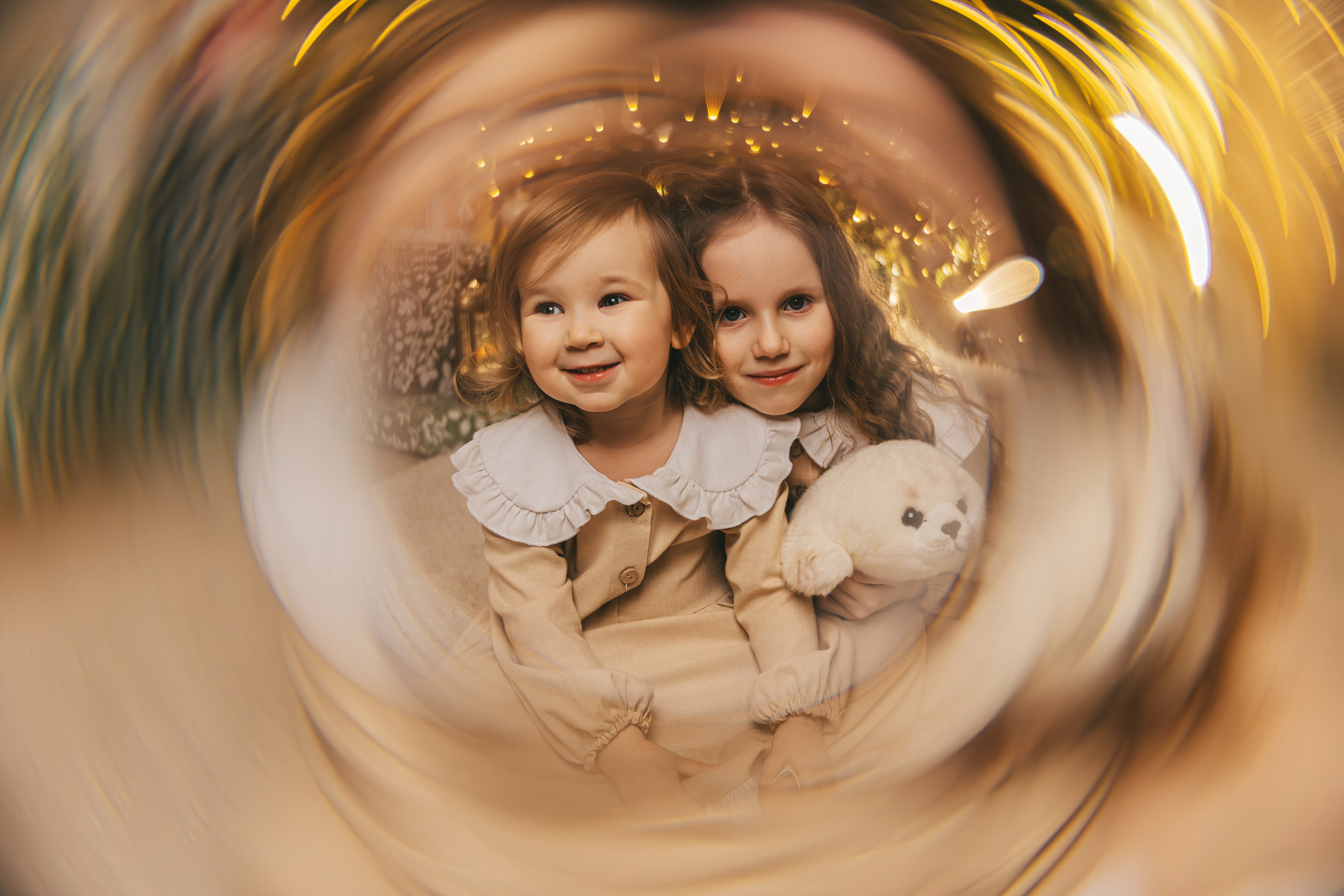 Семейная новогодняя домашняя фотосессия. Семейный и женский фотограф в Москве Надежда Воробьева