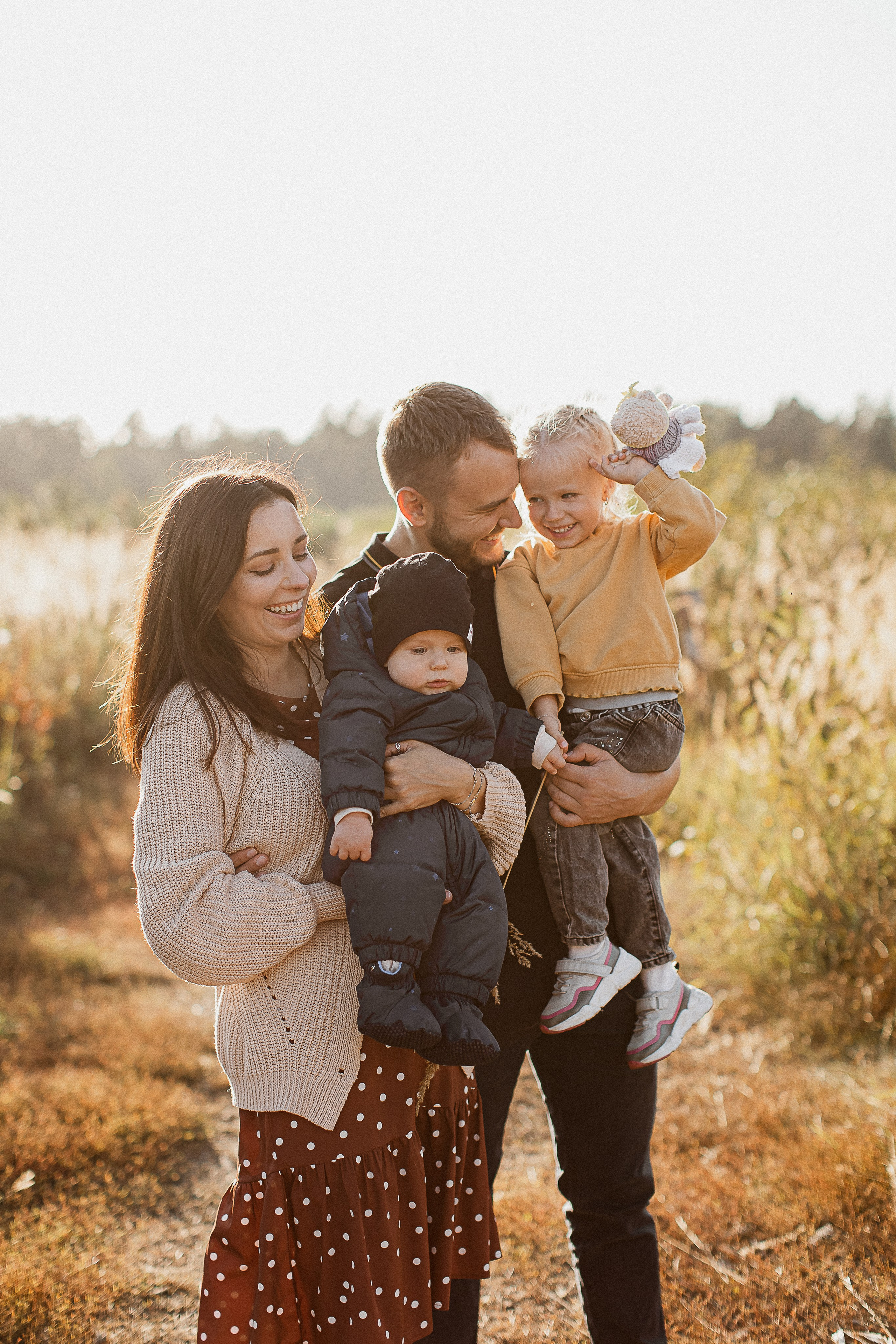 Настя, Алексей, Дарина и Сеня. Your story in photos