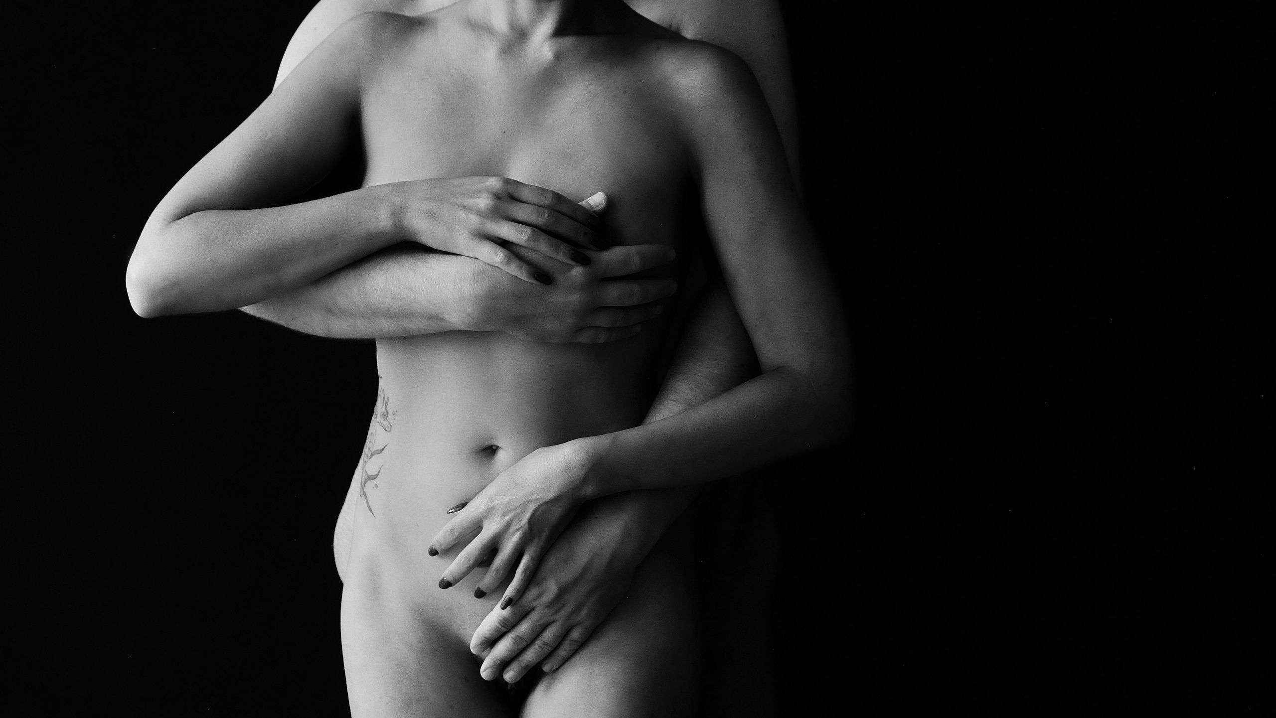 Парная фотосессия в стиле НЮ 18+ черно-белая, фотограф Ирина Подборская, Санкт-Петербург