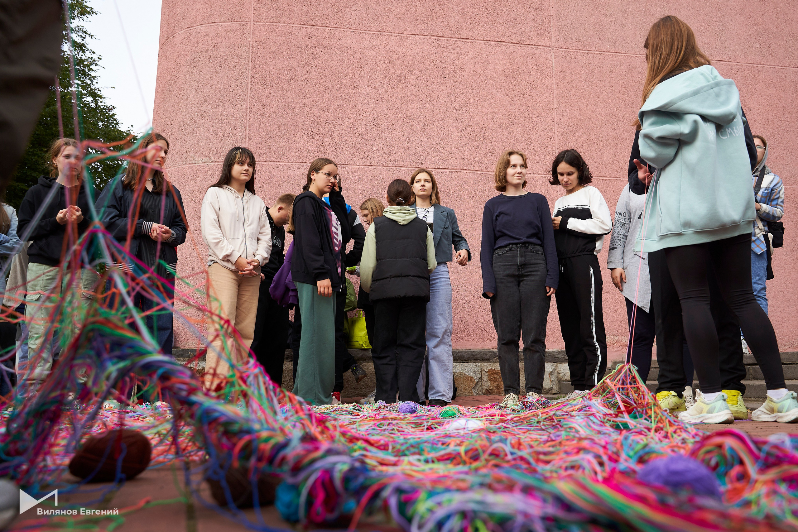 Мероприятие «Веревка» для первокурсников ННГАСУ. Репортажный фотограф Вилянов Евгений. Нижний Новгород