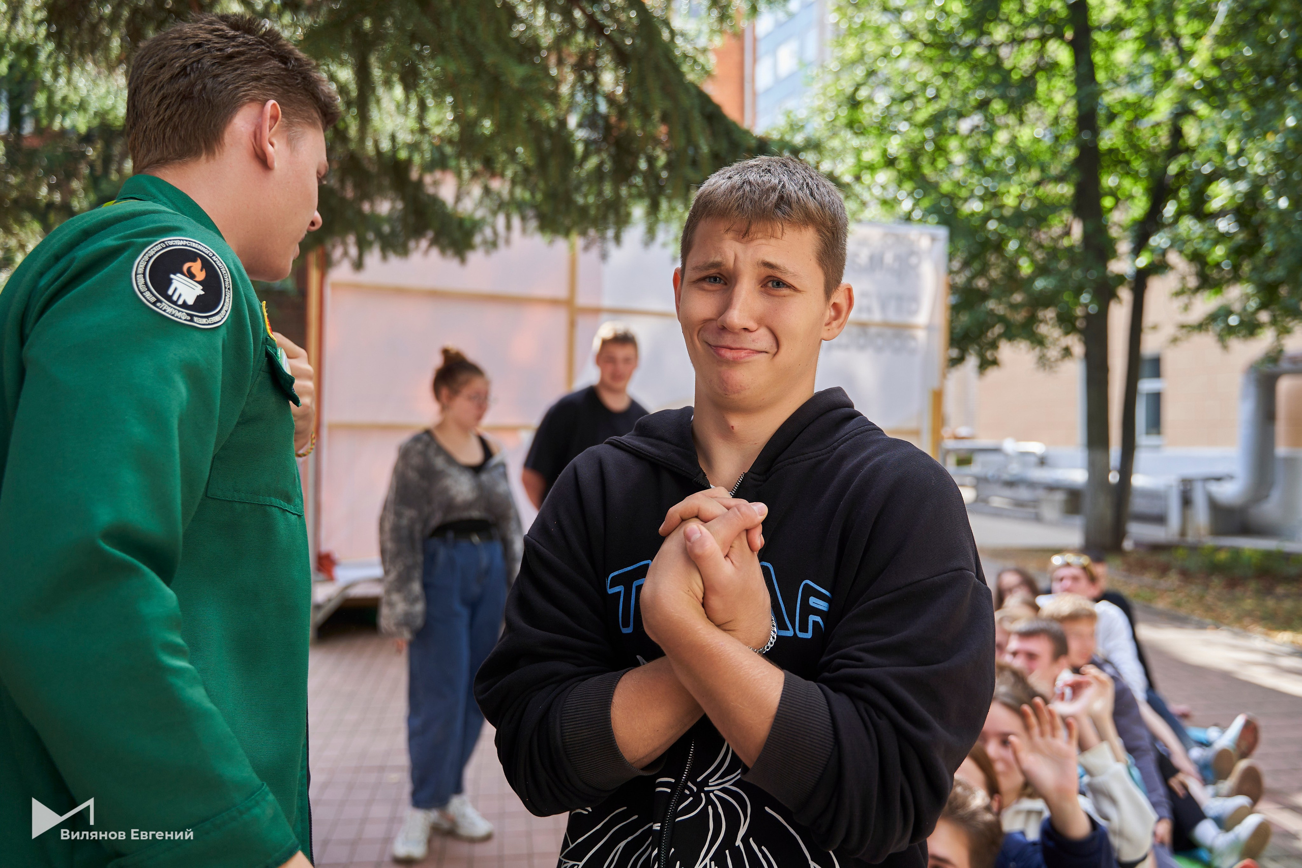 Мероприятие «Веревка» для первокурсников ННГАСУ. Репортажный фотограф Вилянов Евгений. Нижний Новгород