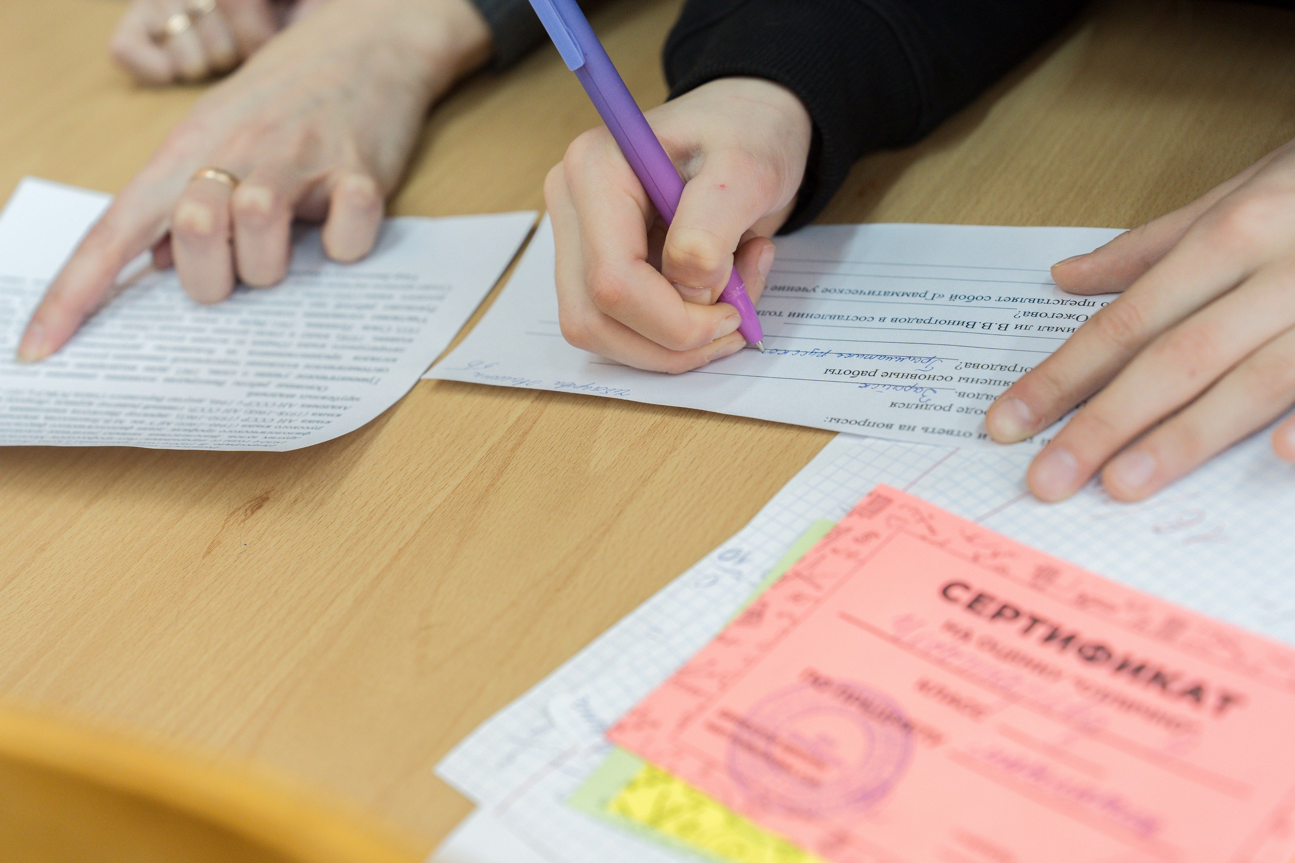 Пятёрка для ребёнка. Репортажная съёмка в Санкт-Петербурге, Константин Петров