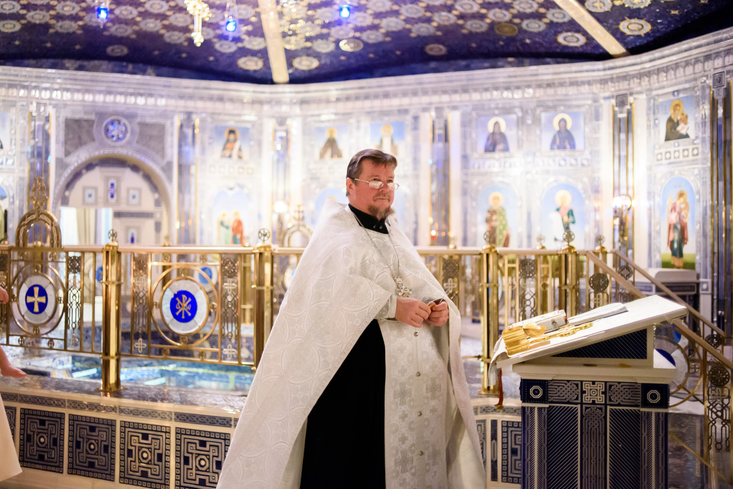 Крещение Михаила. Фотограф Юлия Попова