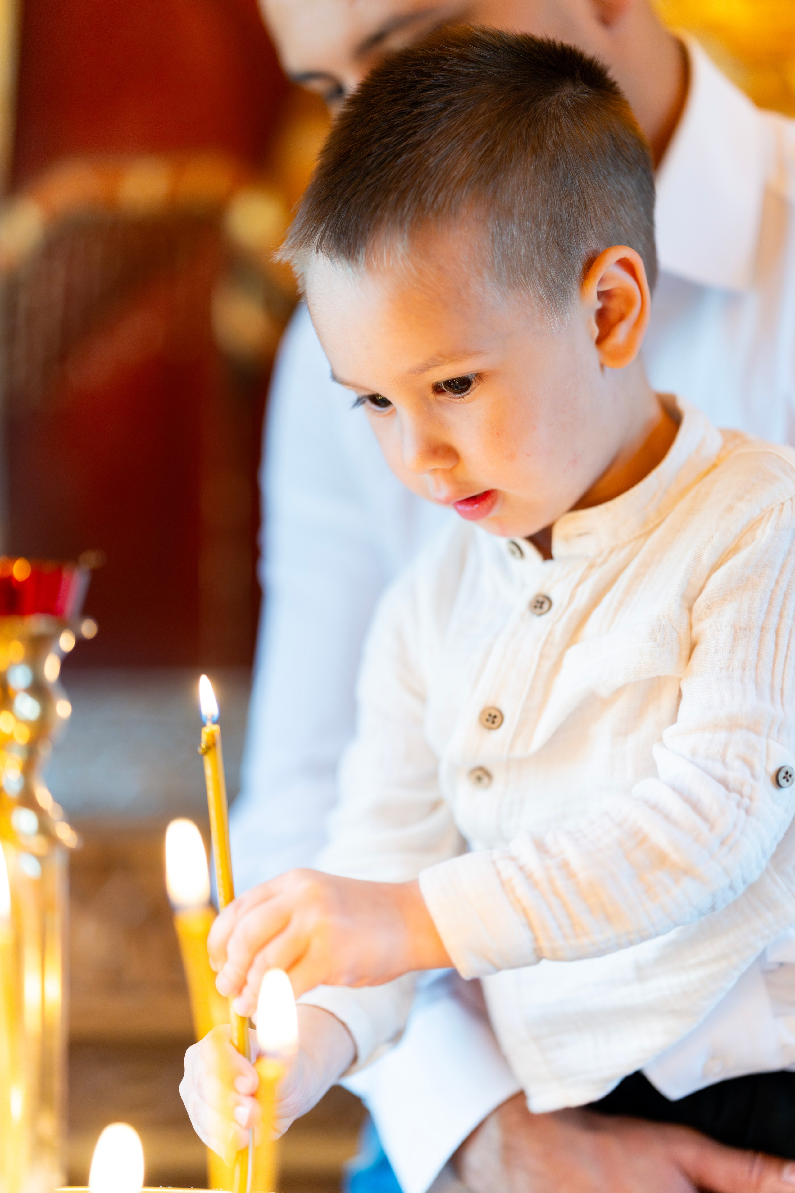 Крещение Ильи. Фотограф Юлия Попова