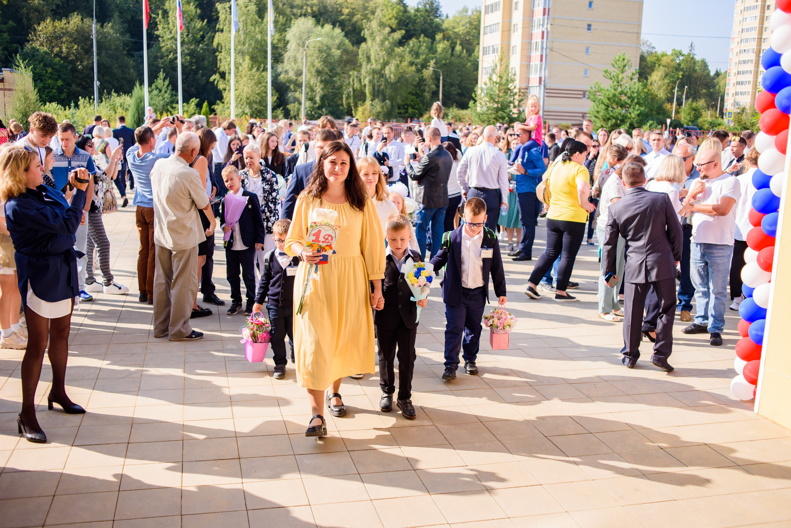 1-е сентября 2023. Фотограф Юлия Попова