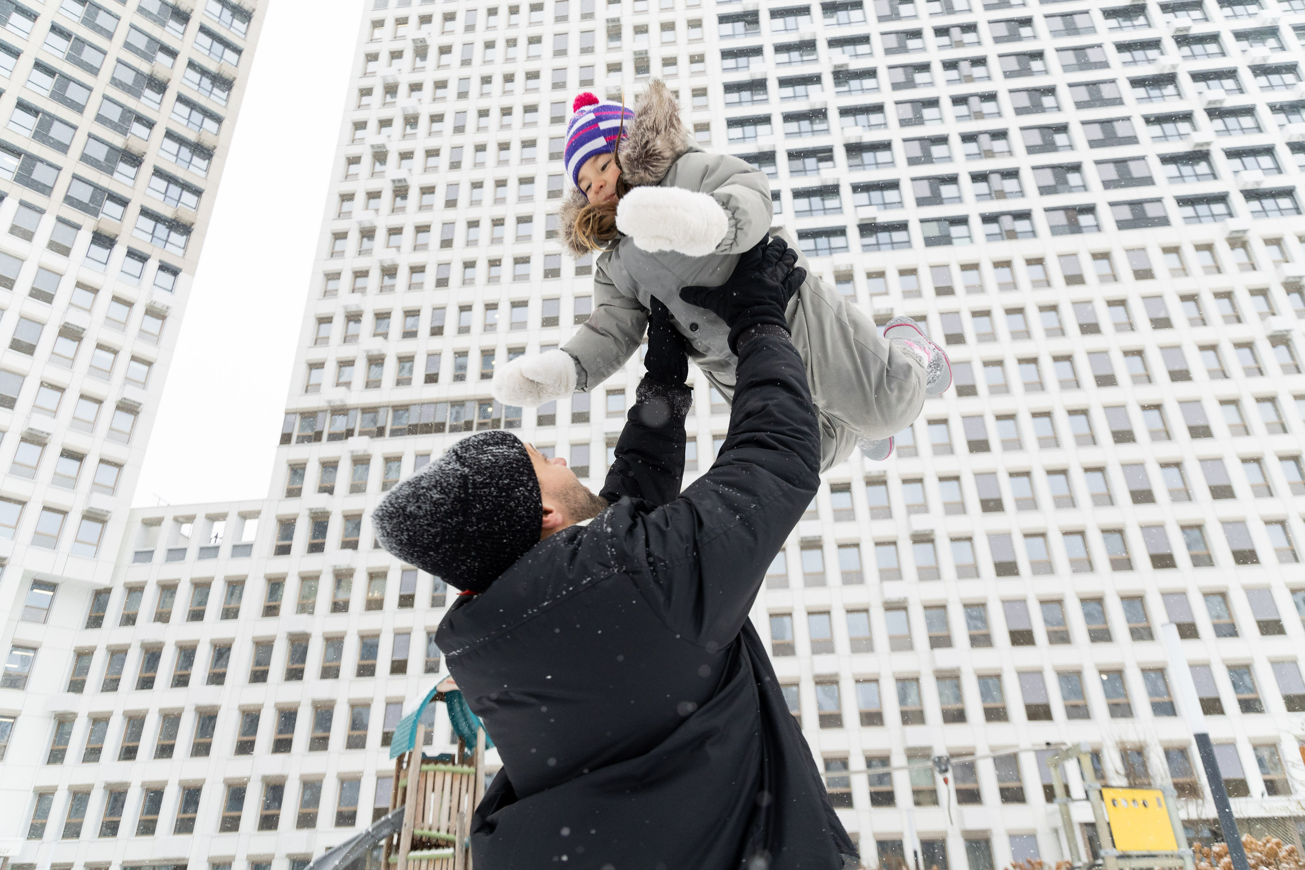 ЖК «Компаунд», зима. Фотограф Родион Нарудинов