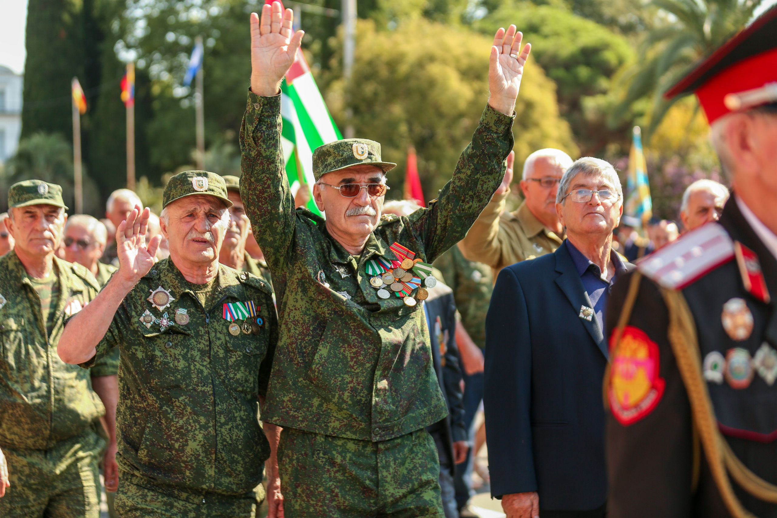 30-летие Дня Победы и Независимости Абхазии. Свадебный и семейный фотограф в Абхазии Эля Цишба