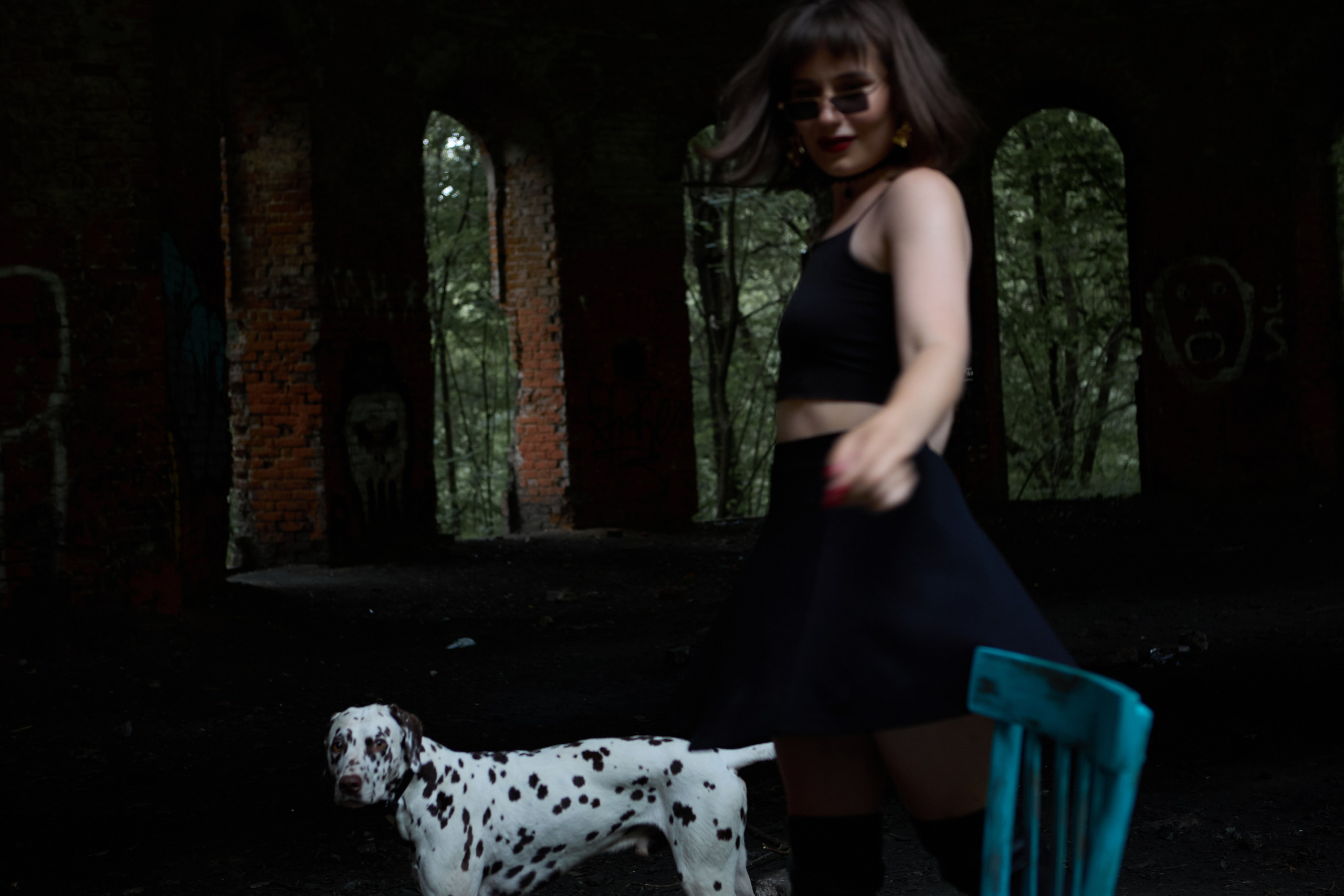 фотосессия на заброшке