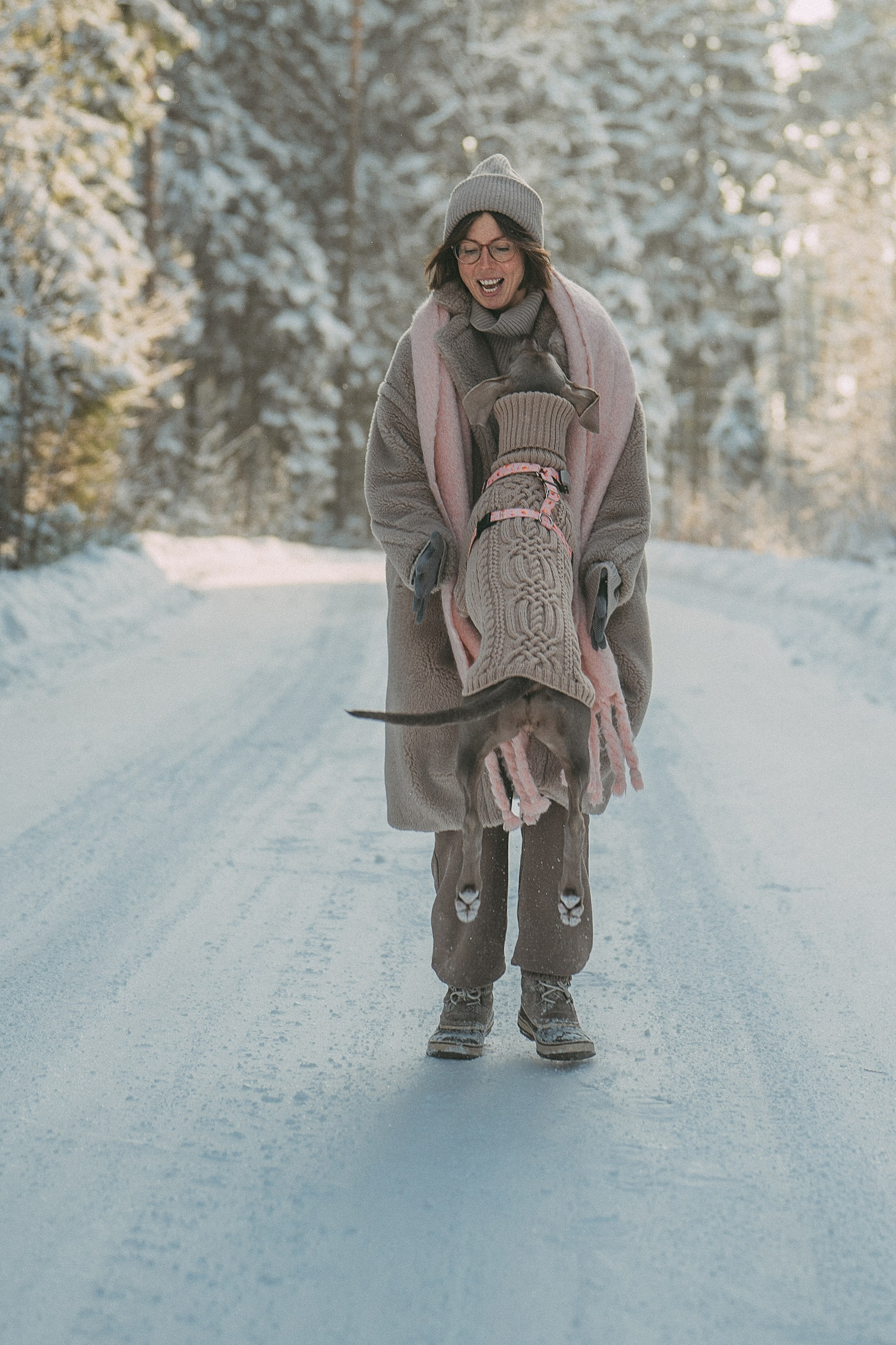 Лена и Фанни. Фотограф анималист в Москве и Санкт-Петербурге Свиридова Анна