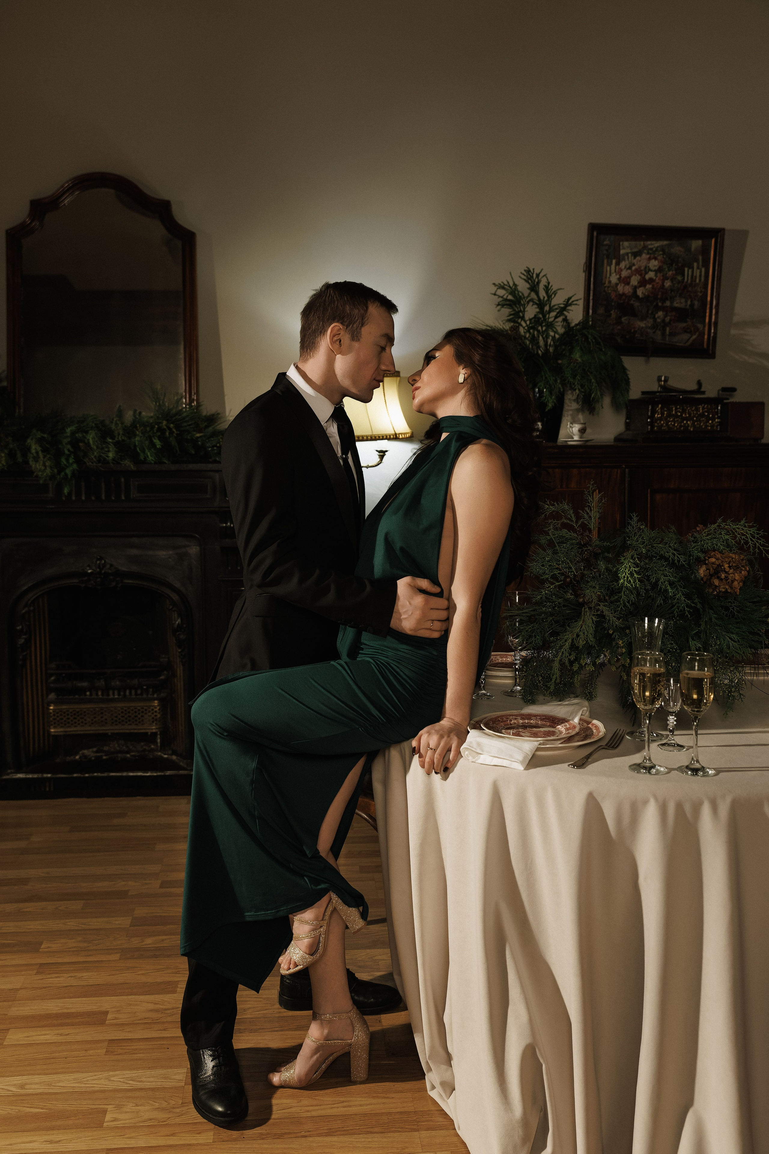 Новогодняя Love Story. Свадебный и портретный фотограф в Санкт-Петербурге Анна Демьянова