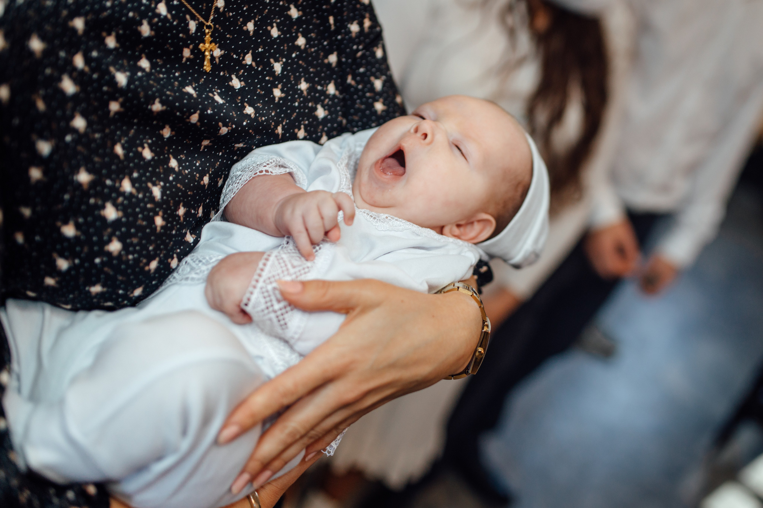 Крещение Тимура храм иконы Всех Скорбящих Радость, октябрь 2024