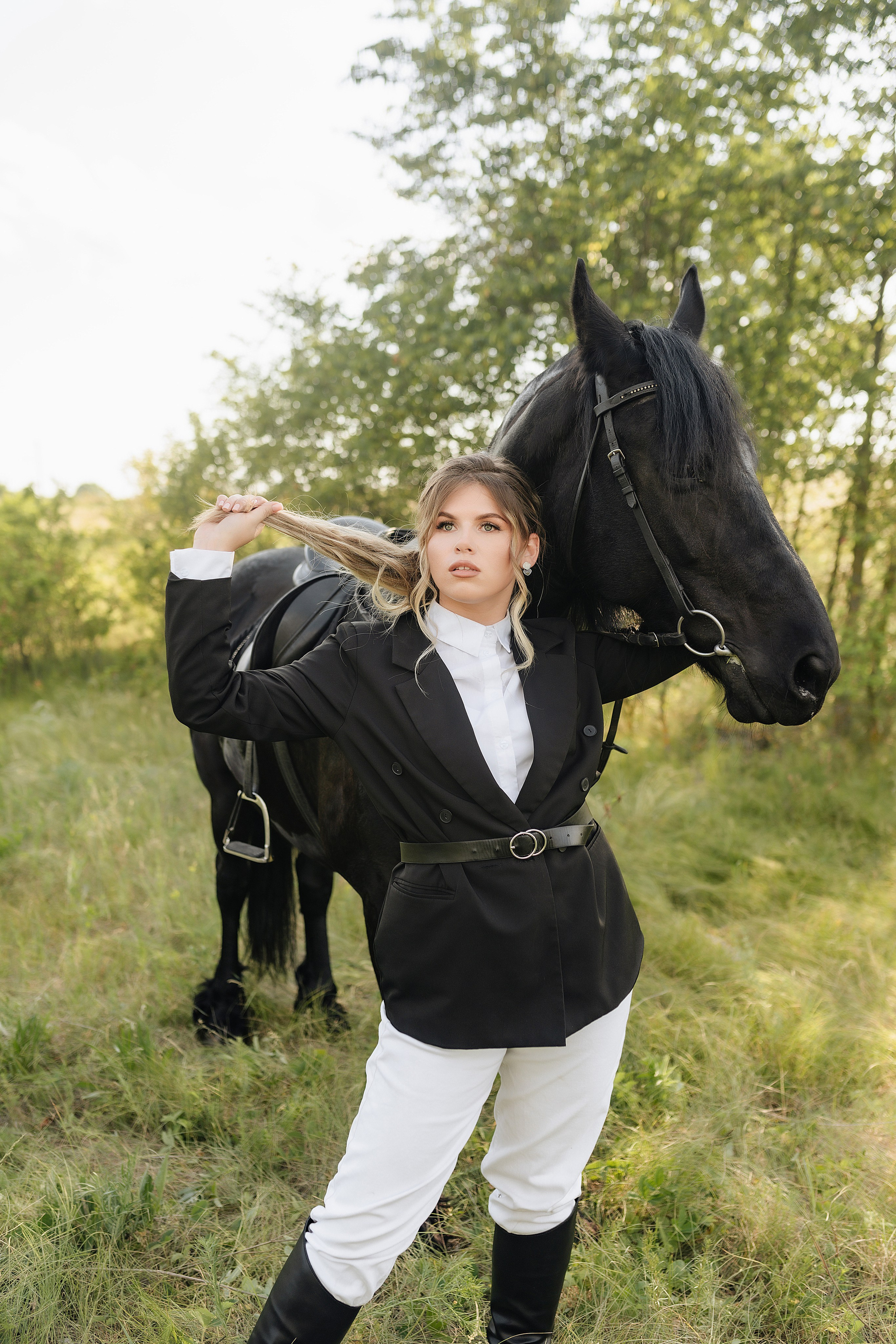 Валерия | Съемка в конном клубе Цальтан. Фотограф Карина Шмулёва. Воронеж и область