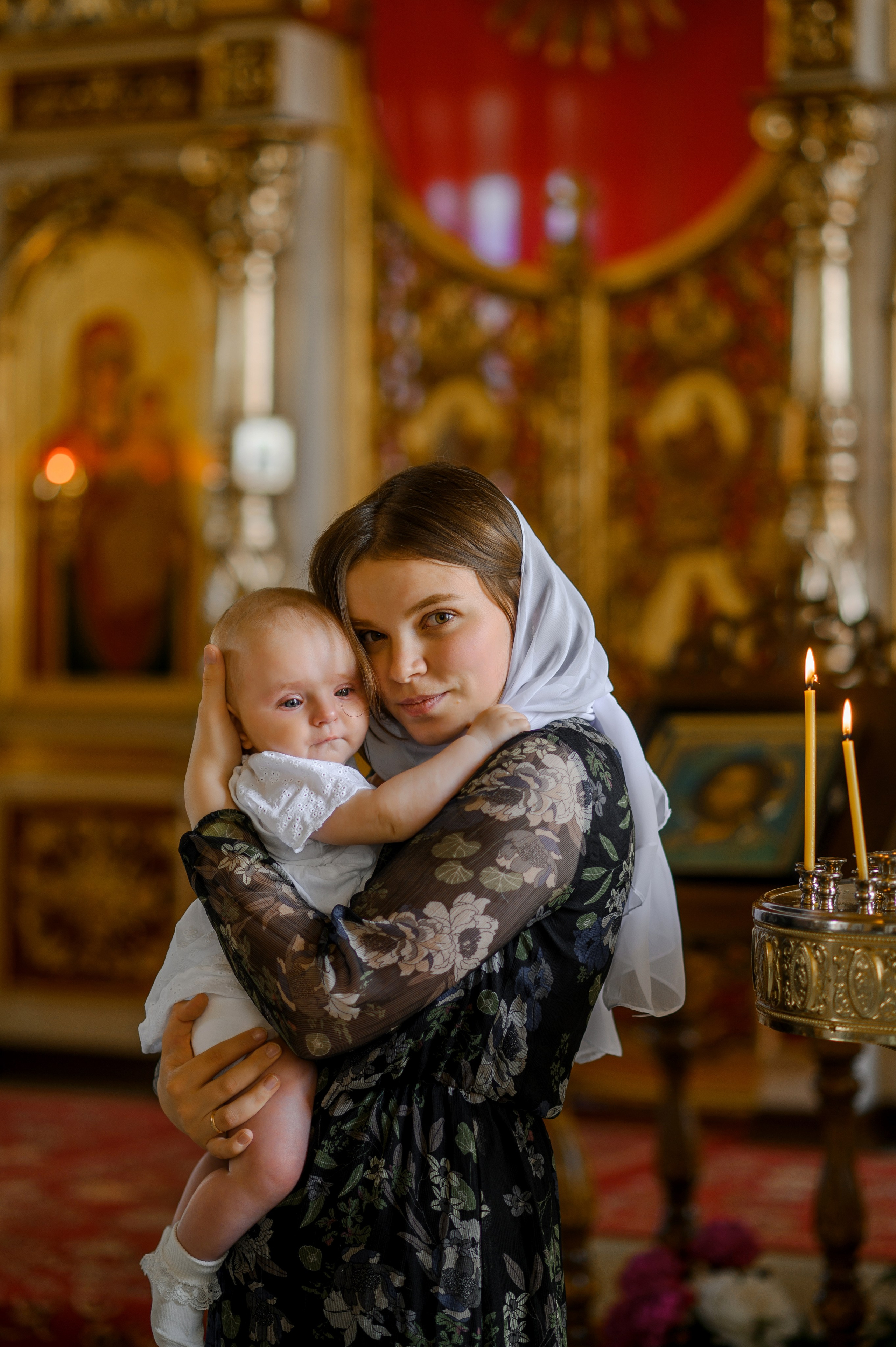 Крещение Леры. Храм святителя Николая Чудотворца (Терновка). Свадебный и семейный Фотограф в Пензе Татьяна Лапоногова