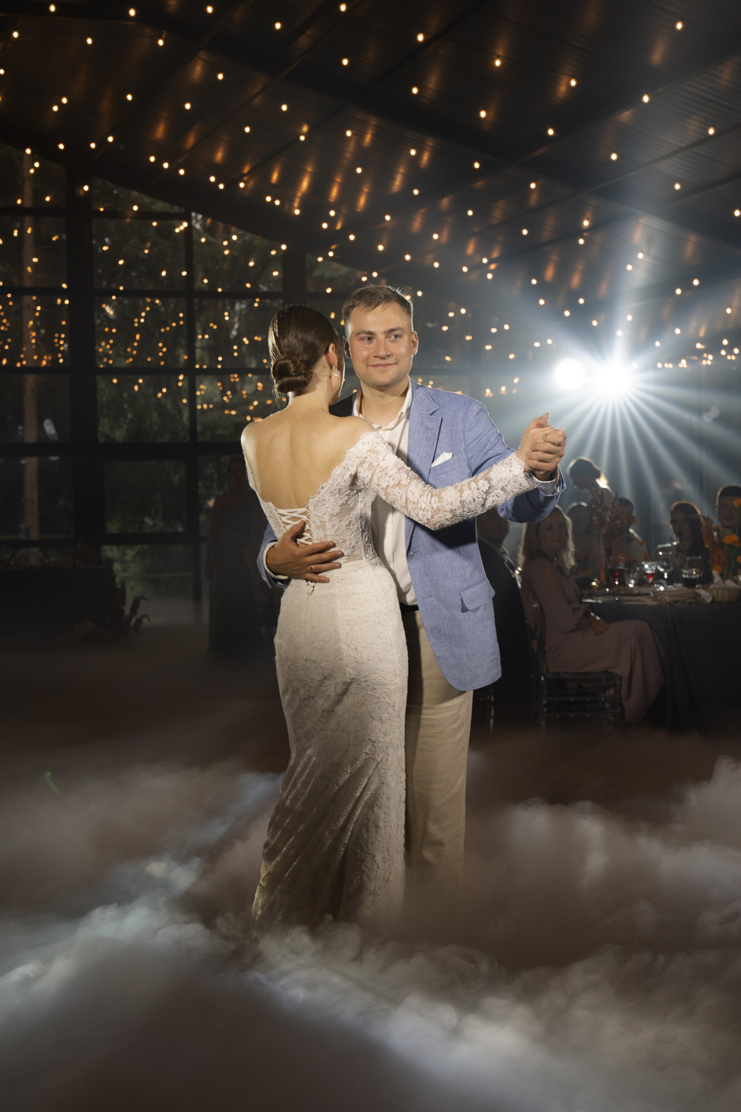 Оранжево-голубое слияние. VENSKAYA WEDDING & EVENT PLANNER