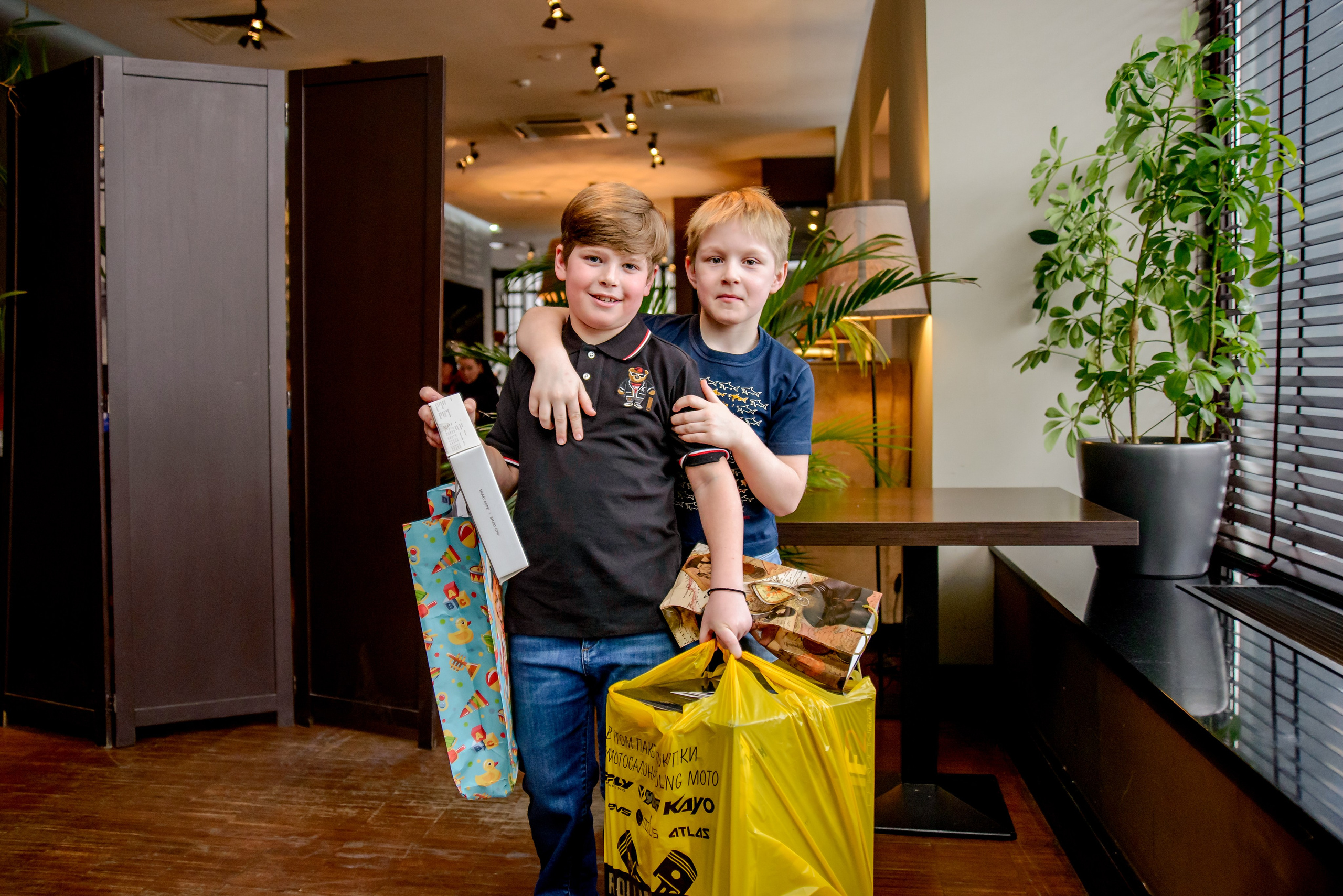 Детский день рождения в ресторане